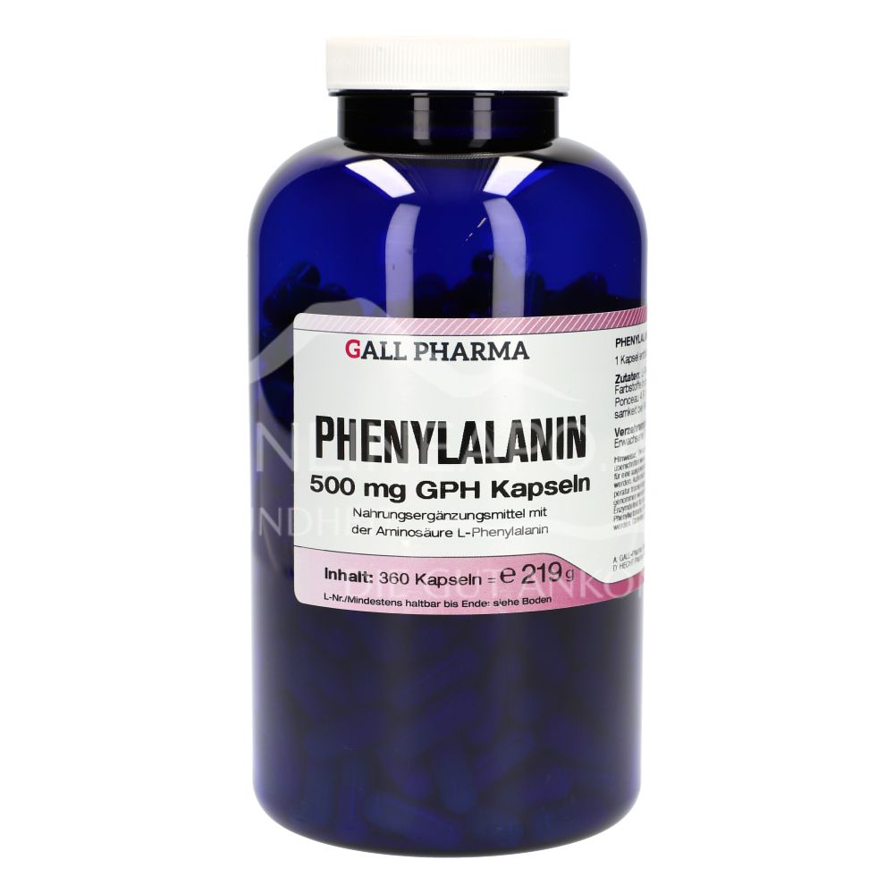 Gall Pharma Phenylalanin 500 mg Kapseln