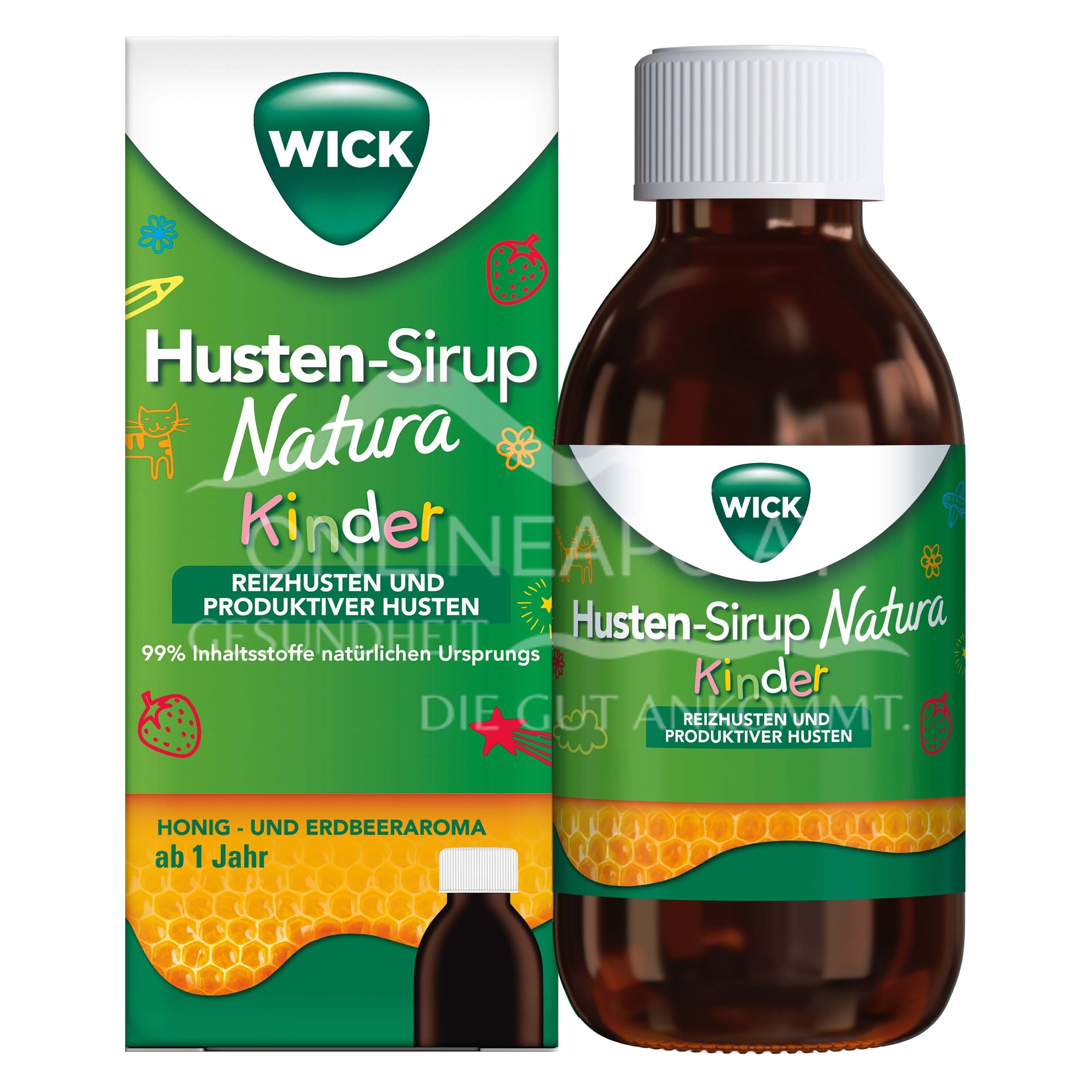 WICK Husten-Sirup Natura Kinder