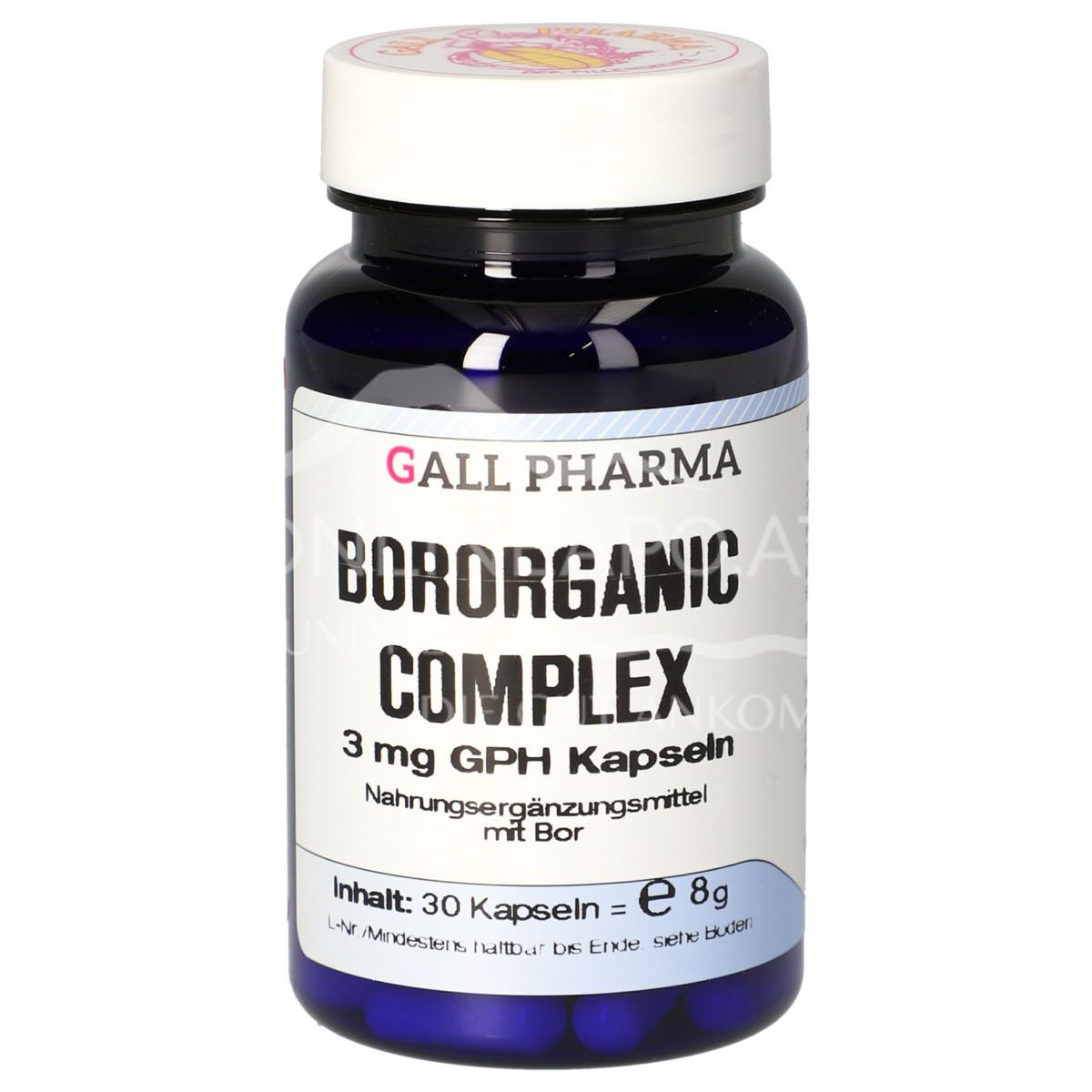 Gall Pharma Bororganic Complex 3 mg capsules