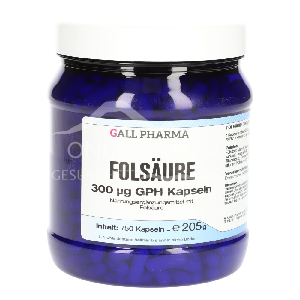 Gall Pharma Folsäure 300 µg Kapseln