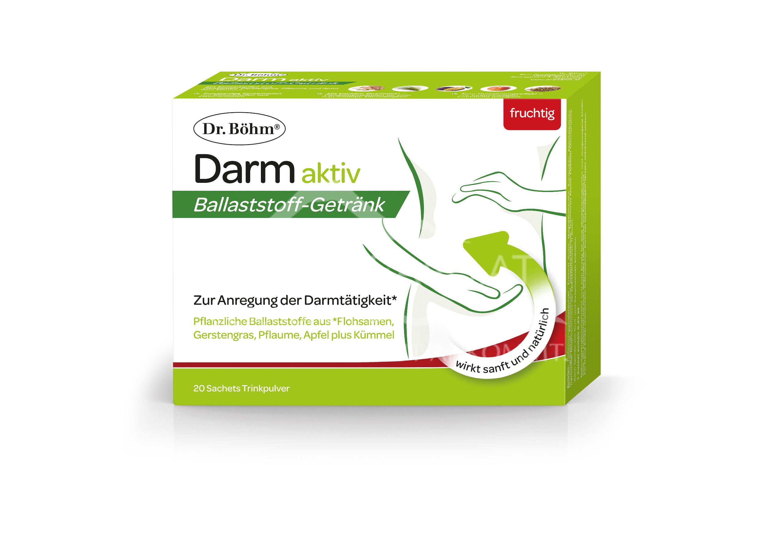 Dr. Böhm® Darm aktiv Trinkpulver fruchtig Sachets