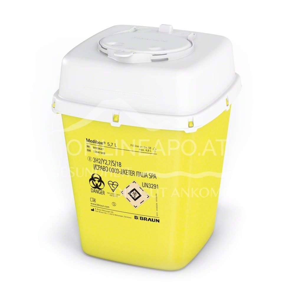 Medibox® disposal container 5.7 L
