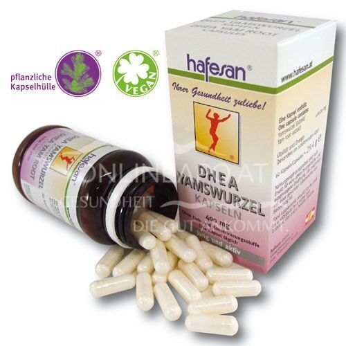 hafesan DHEA* Yamswurzel 400 mg Kapseln