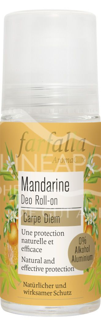 Farfalla Mandarin, Citrus Fresh Deodorant Roll-on
