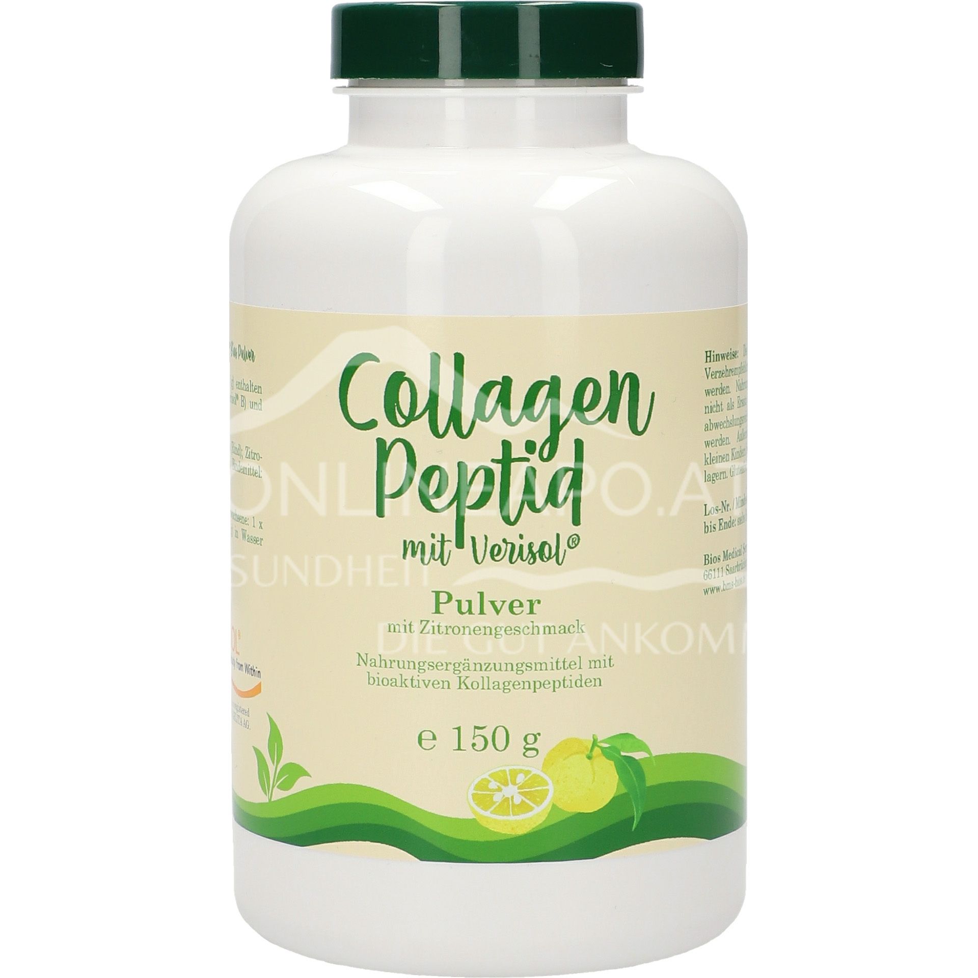 Bios Collagen Peptide Lemon Powder