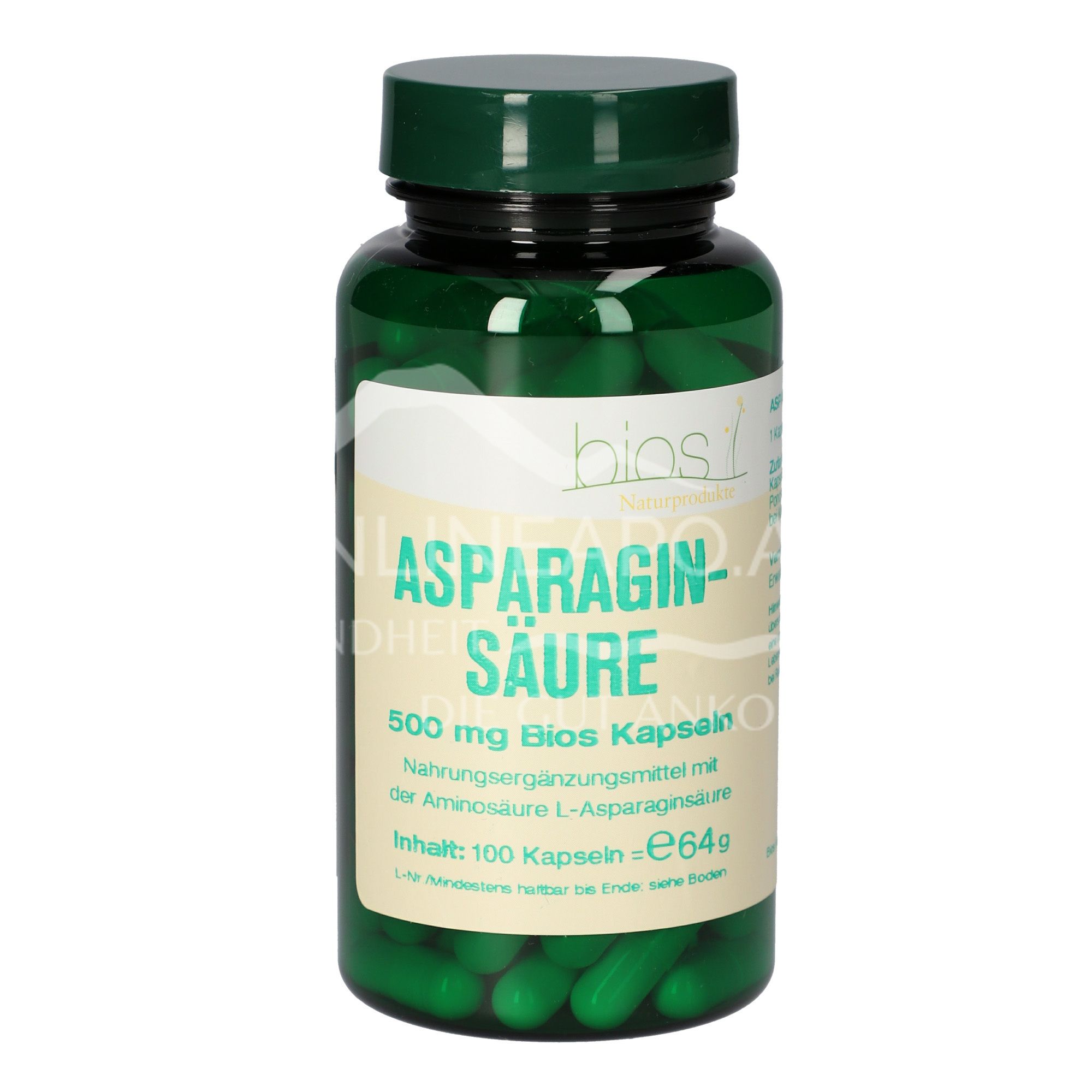 Bios Asparaginsäure 500 mg Kapseln