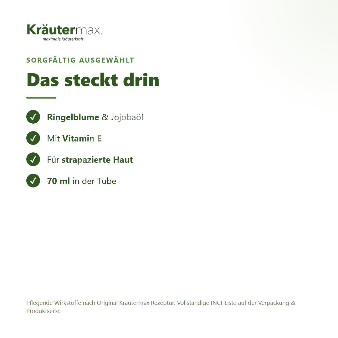 Kräutermax Ringelblumen Handcreme