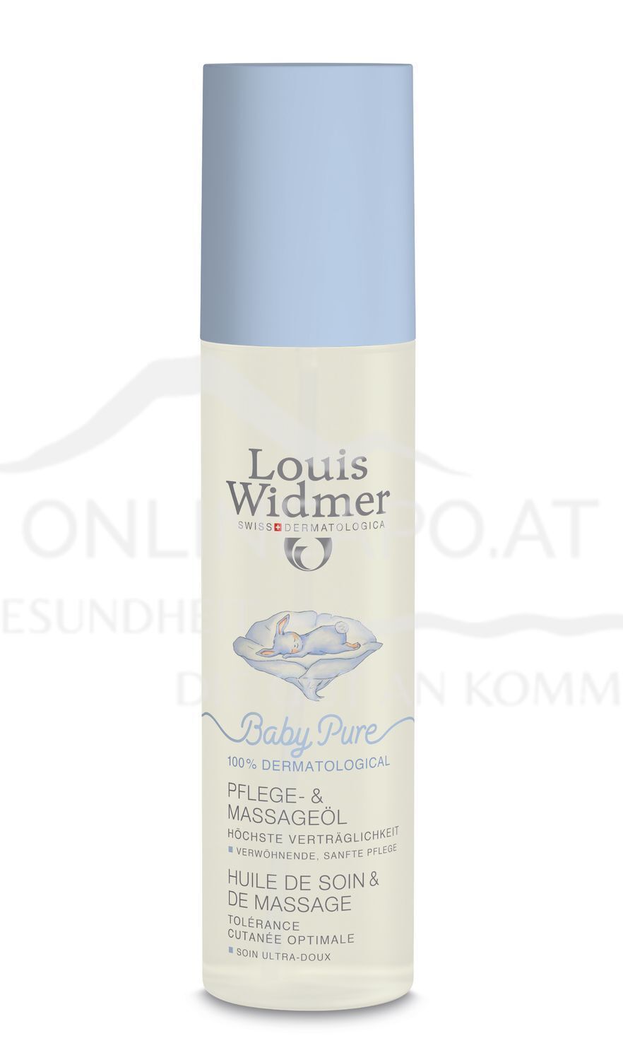 Louis Widmer BabyPure Pflege- und Massageöl ohne Parfüm