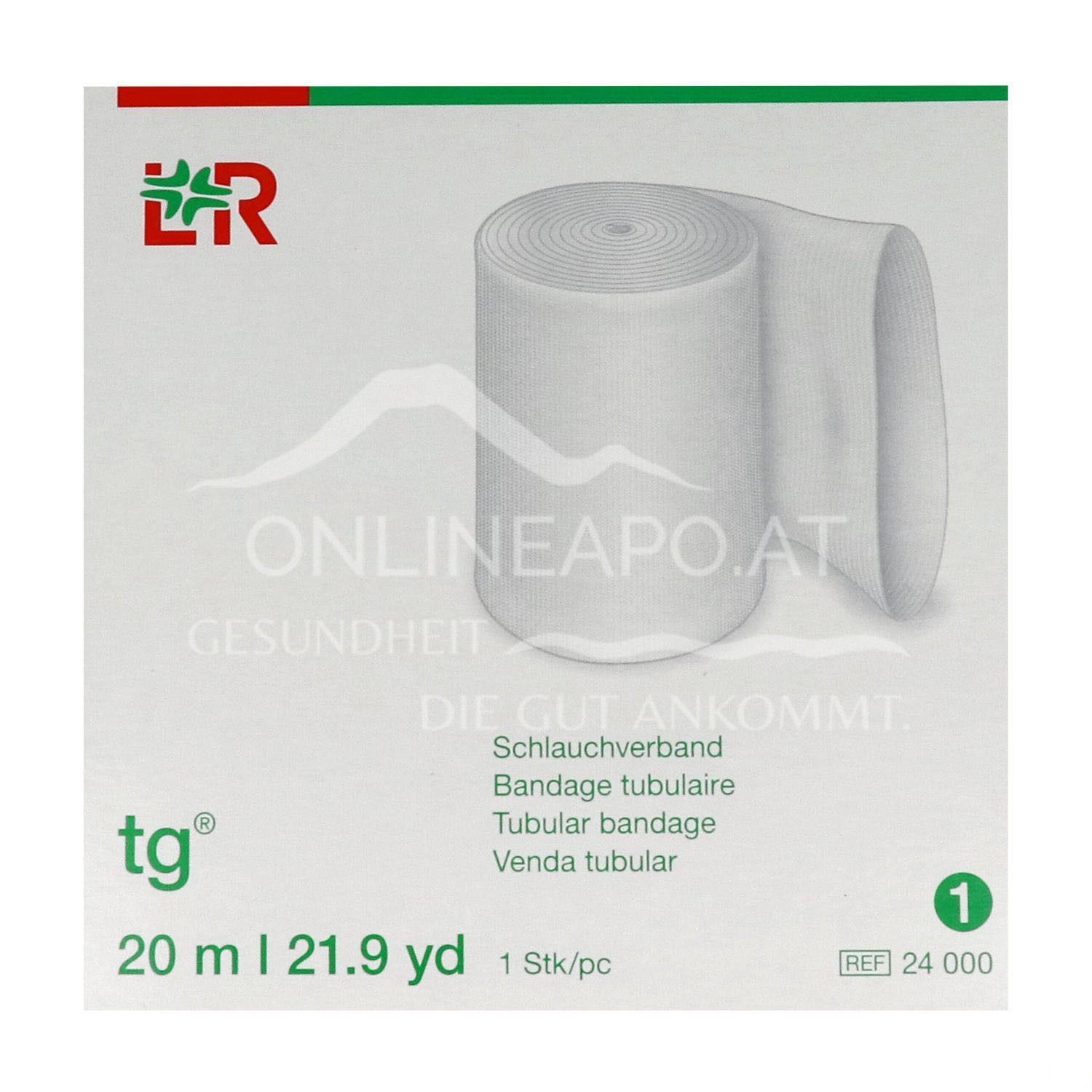 tg® tubular bandage for finger, toe, size 1 (∅ 1.4 cm) 5 m roll