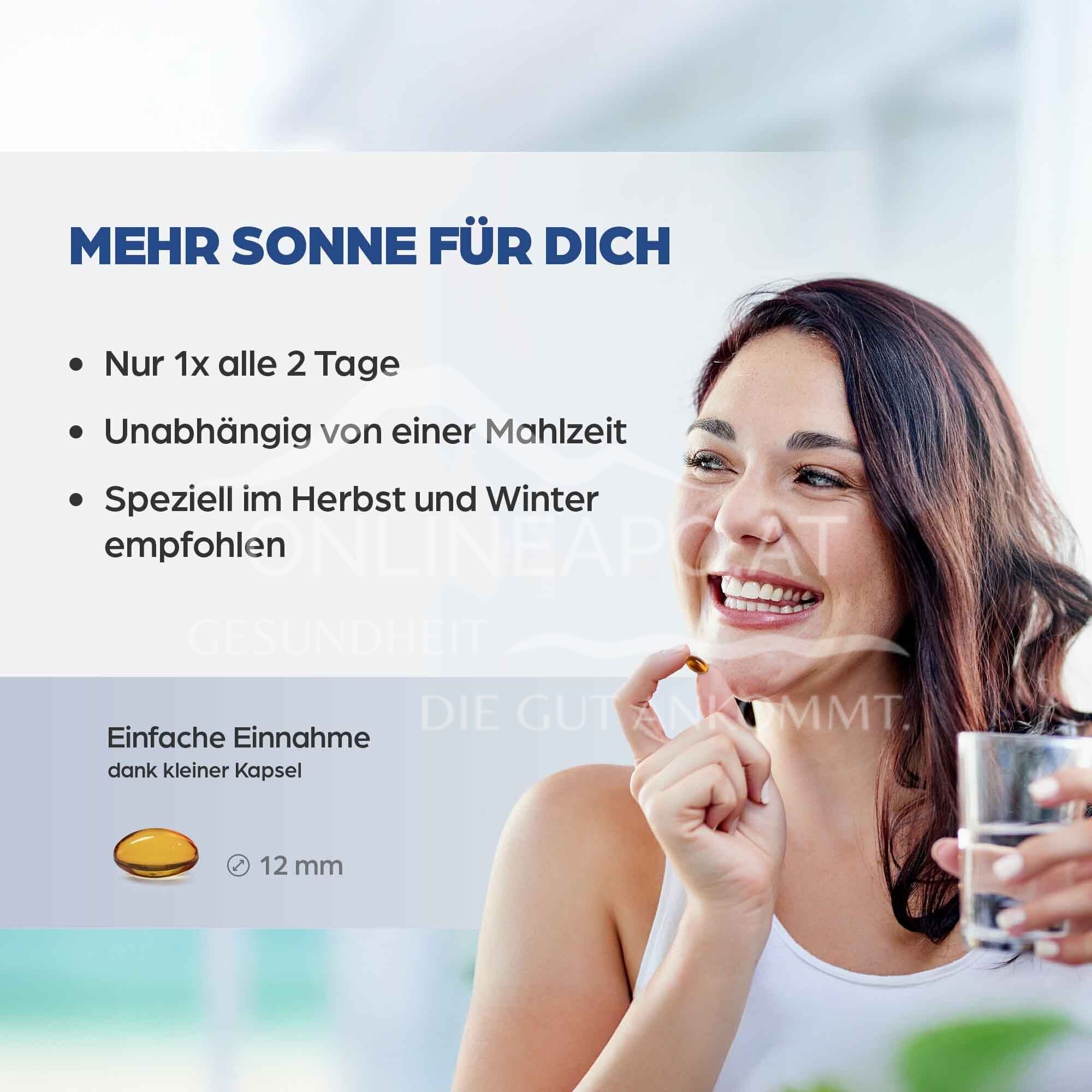 Dr Böhm® Vitamin D3 1600 I.U. Capsules