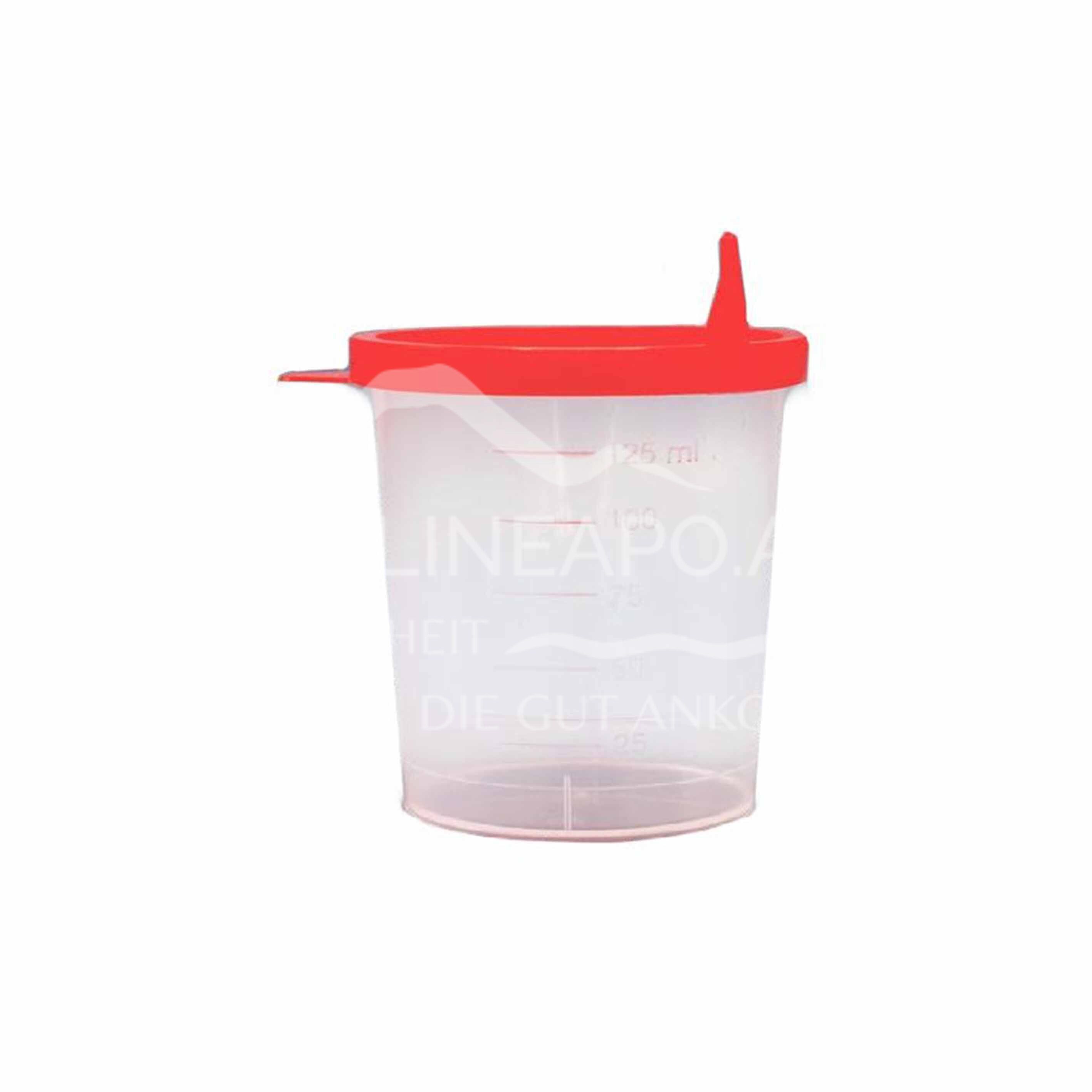 Dr. Junghans Urinbecher mit Schnappdeckel