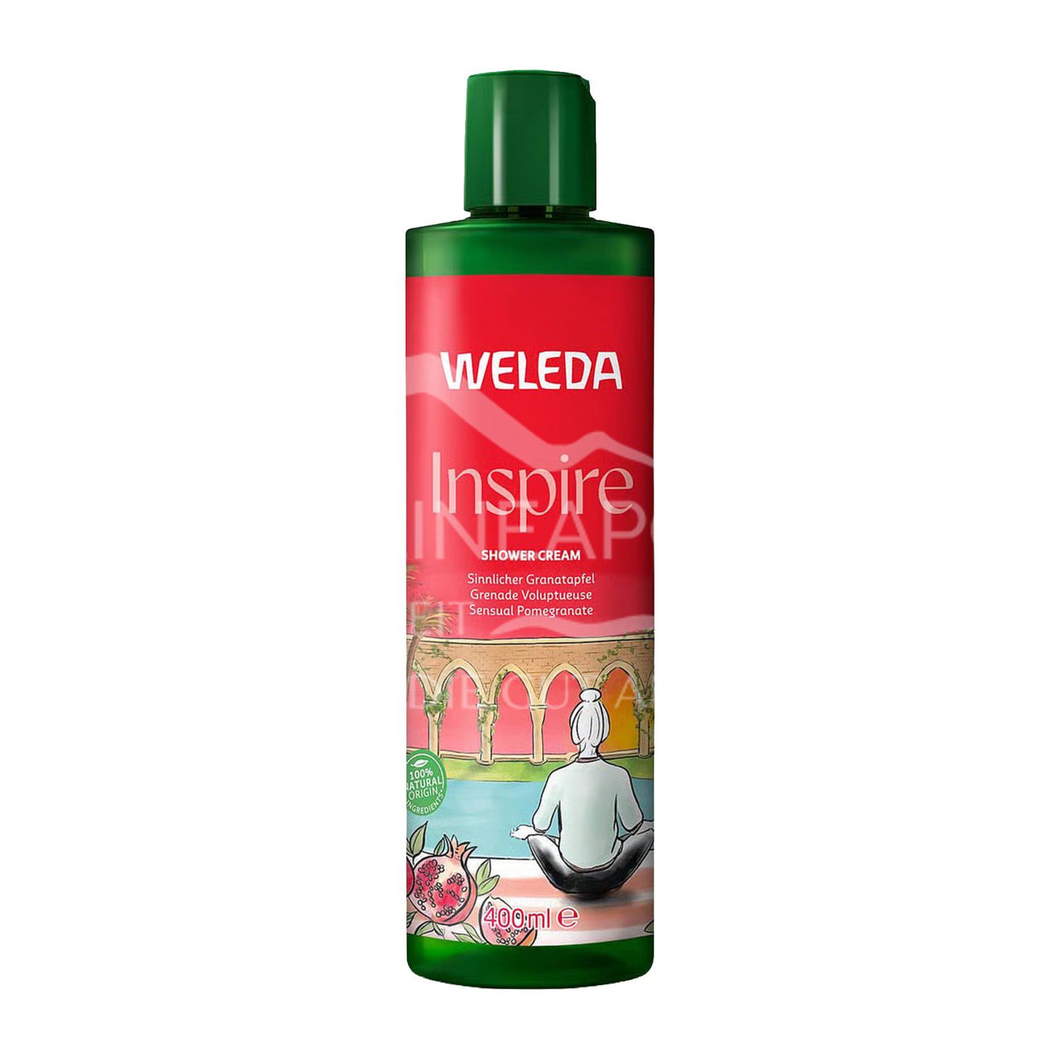 Weleda Inspire Pomegranate Shower Cream 400ml