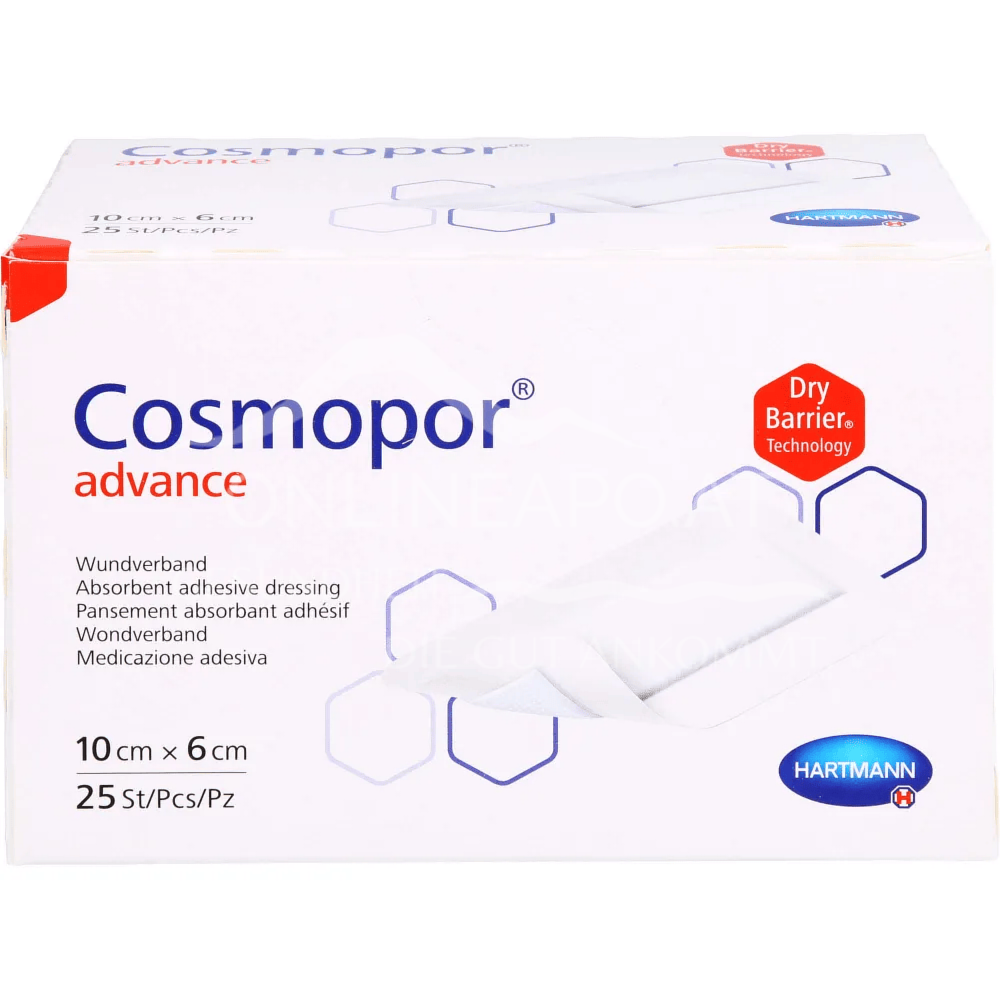Cosmopor® Advance Wundverband 10 x 6 cm