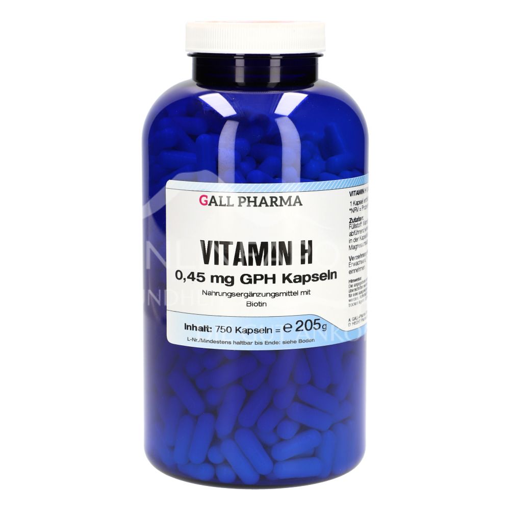 Gall Pharma Vitamin H 0.45 mg capsules