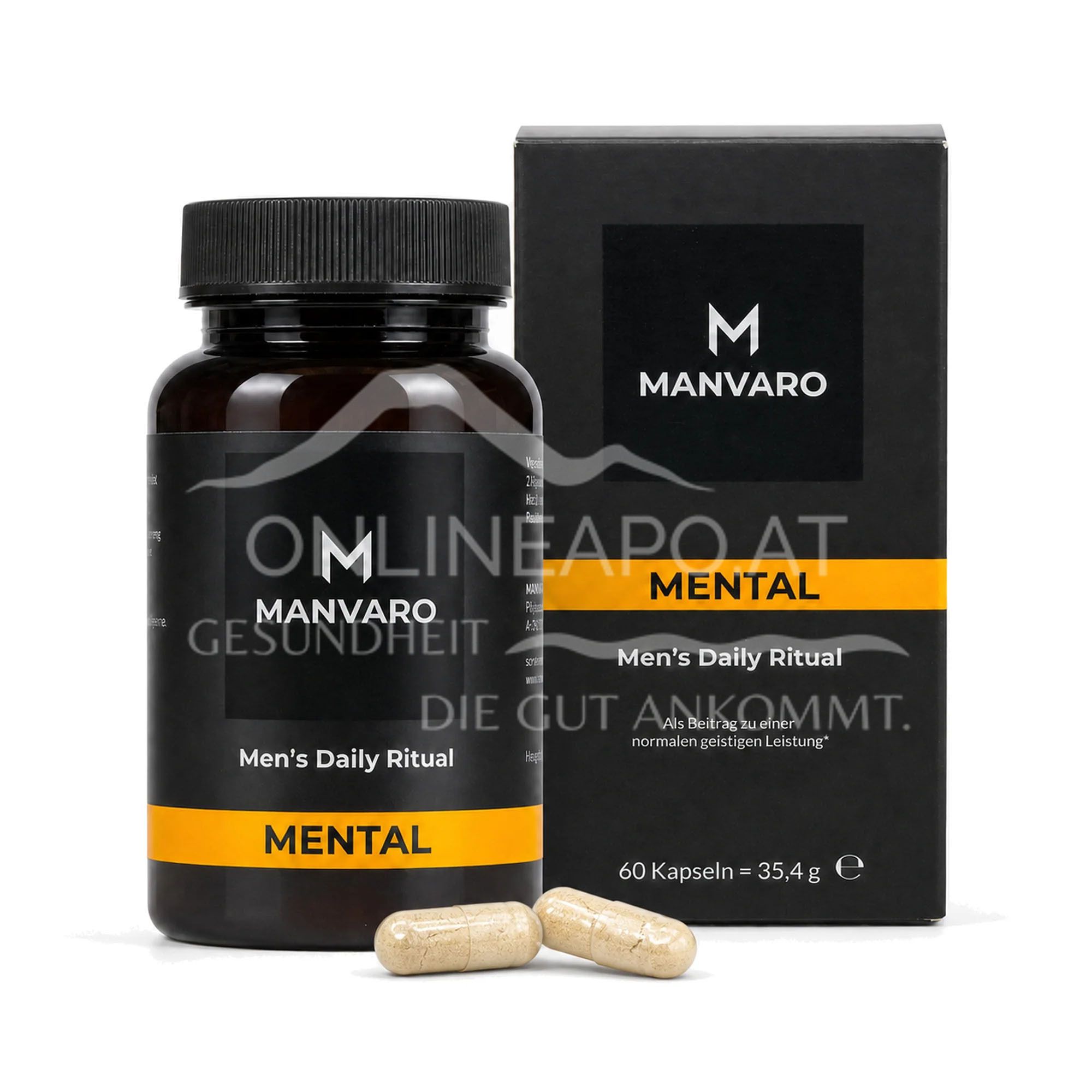 MANVARO® MENTAL Kapseln
