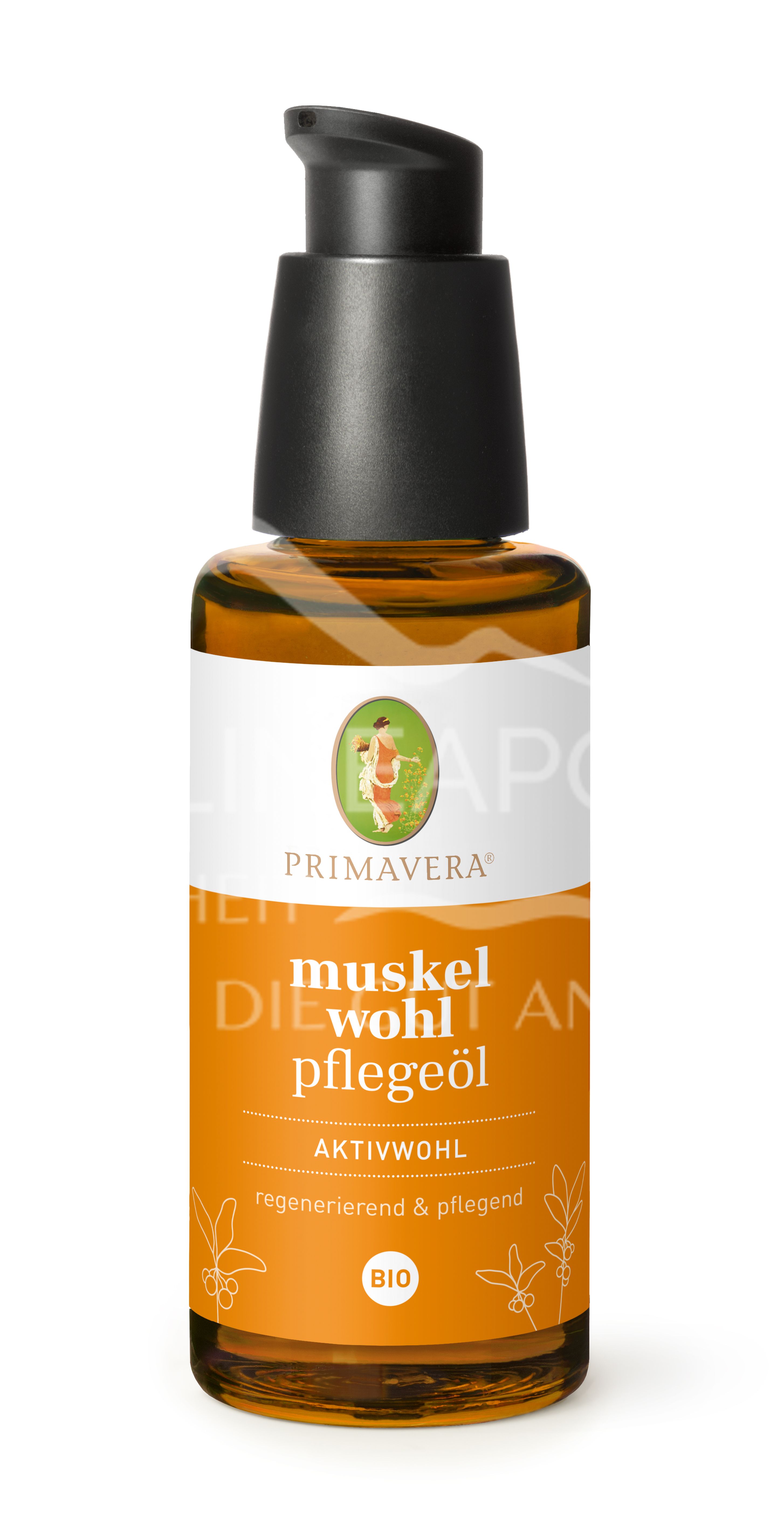 Primavera Aktivwohl Muskelwohl Pflegeöl bio