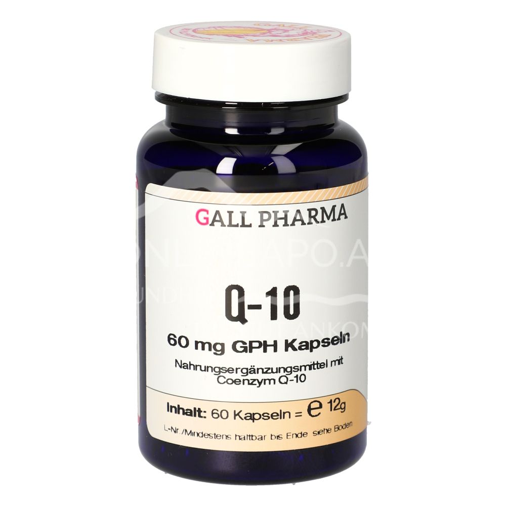 Gall Pharma Q-10 60 mg capsules