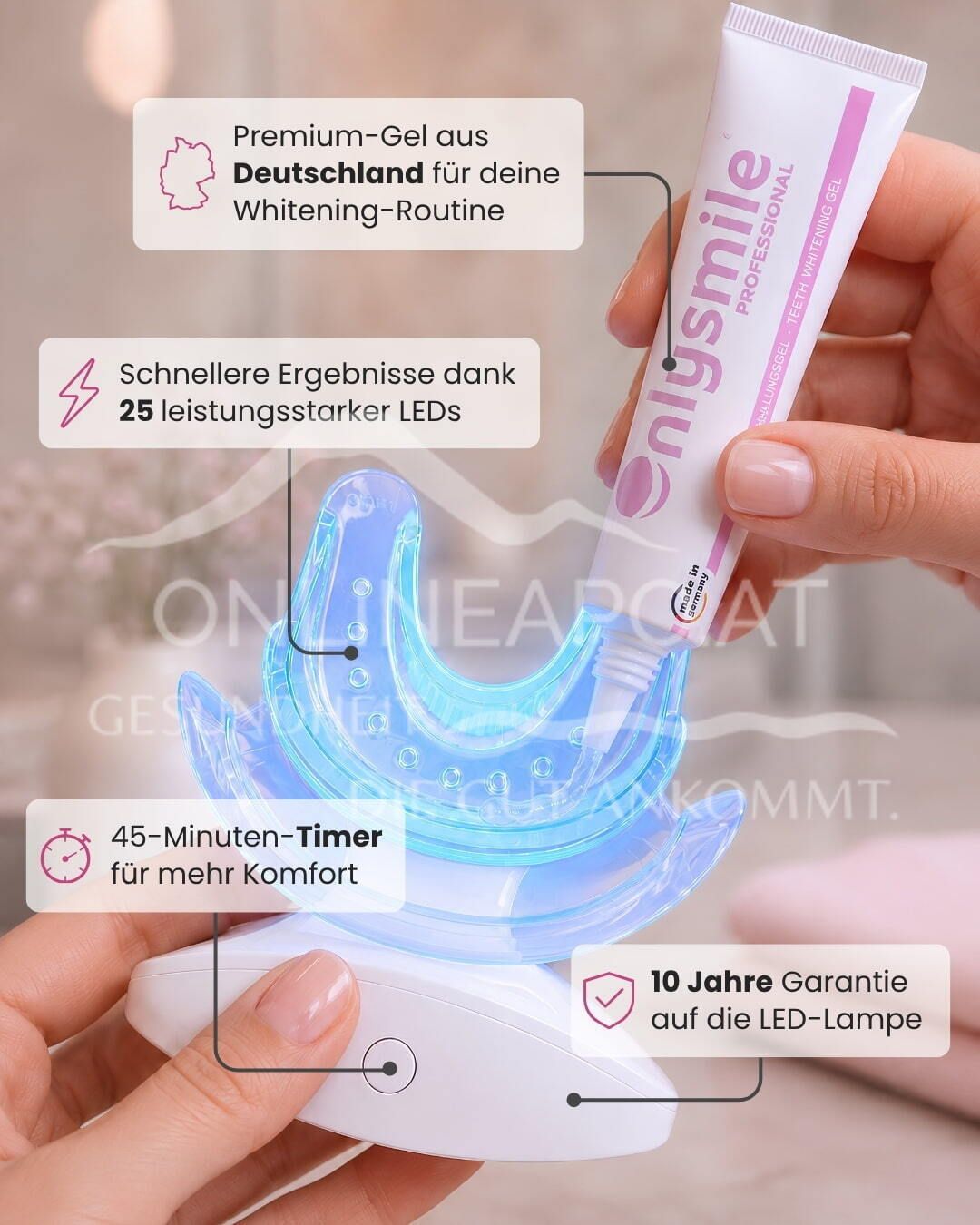 OnlySmile® Zahnaufhellungsset