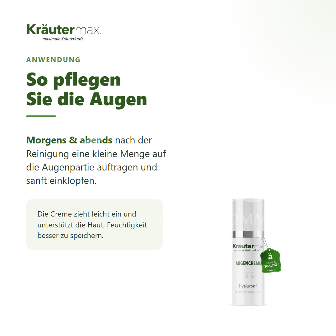 Kräutermax Hyaluron Augencreme