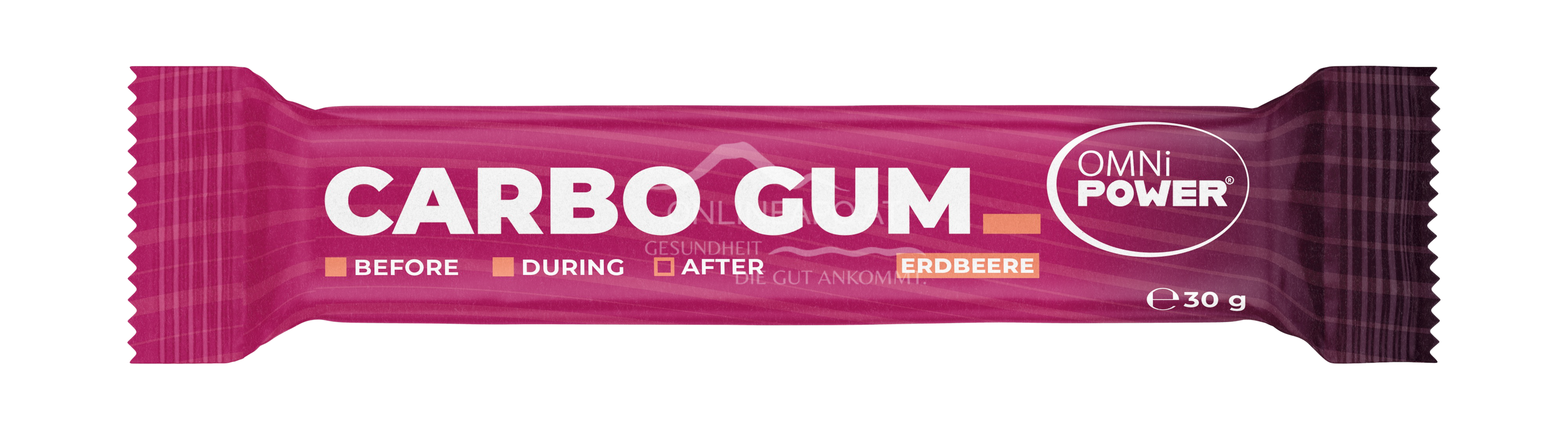 OMNi-POWER® CARBO GUM Erdbeere