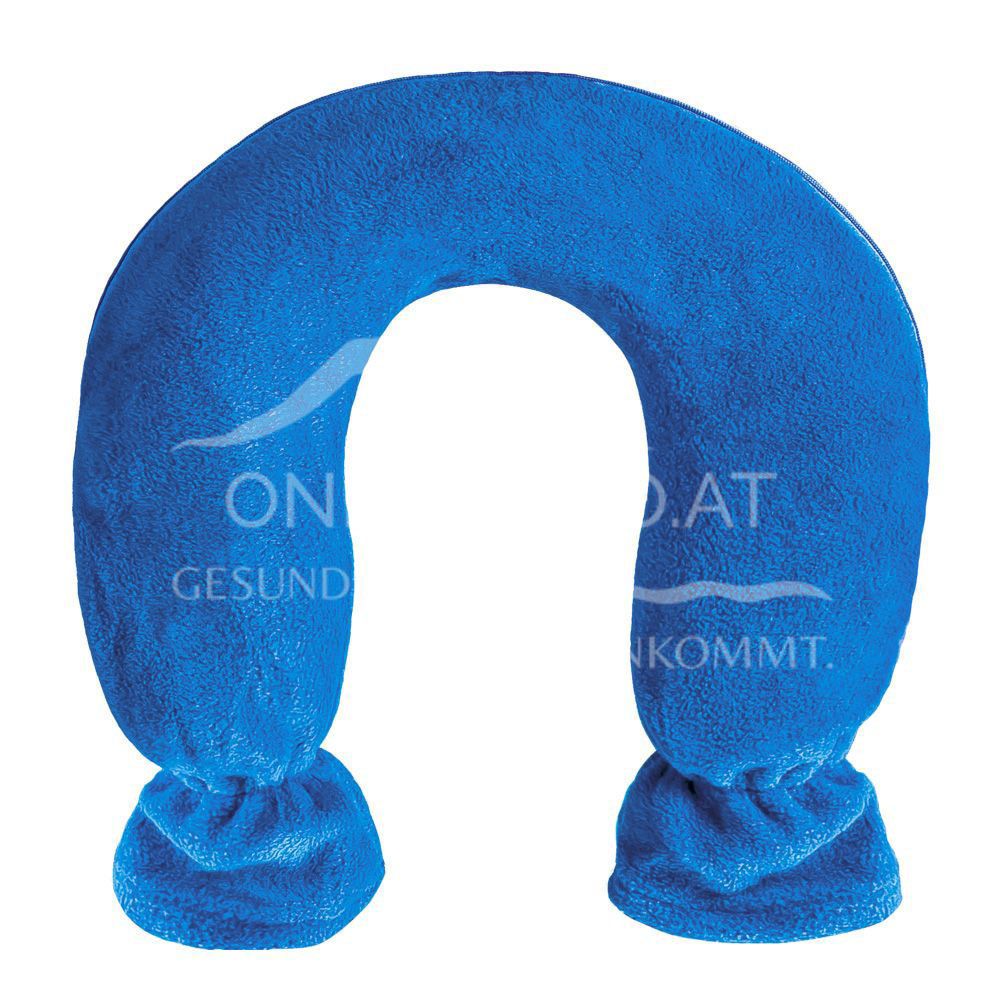 Singer neck warmer with fleece cover, blue - 1.4L