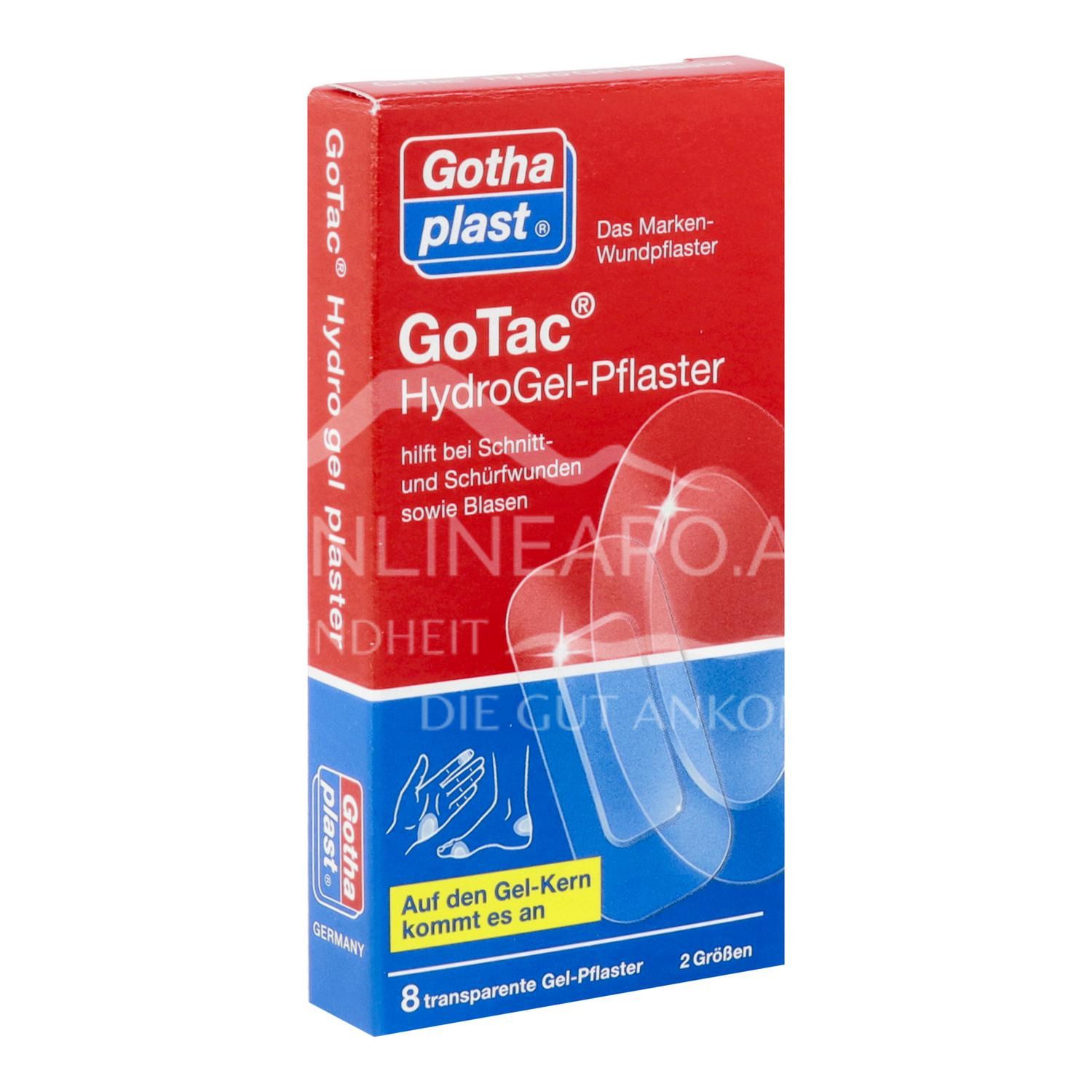 Gothaplast® GoTac® Hydro Gel-Pflaster - 2 Größen