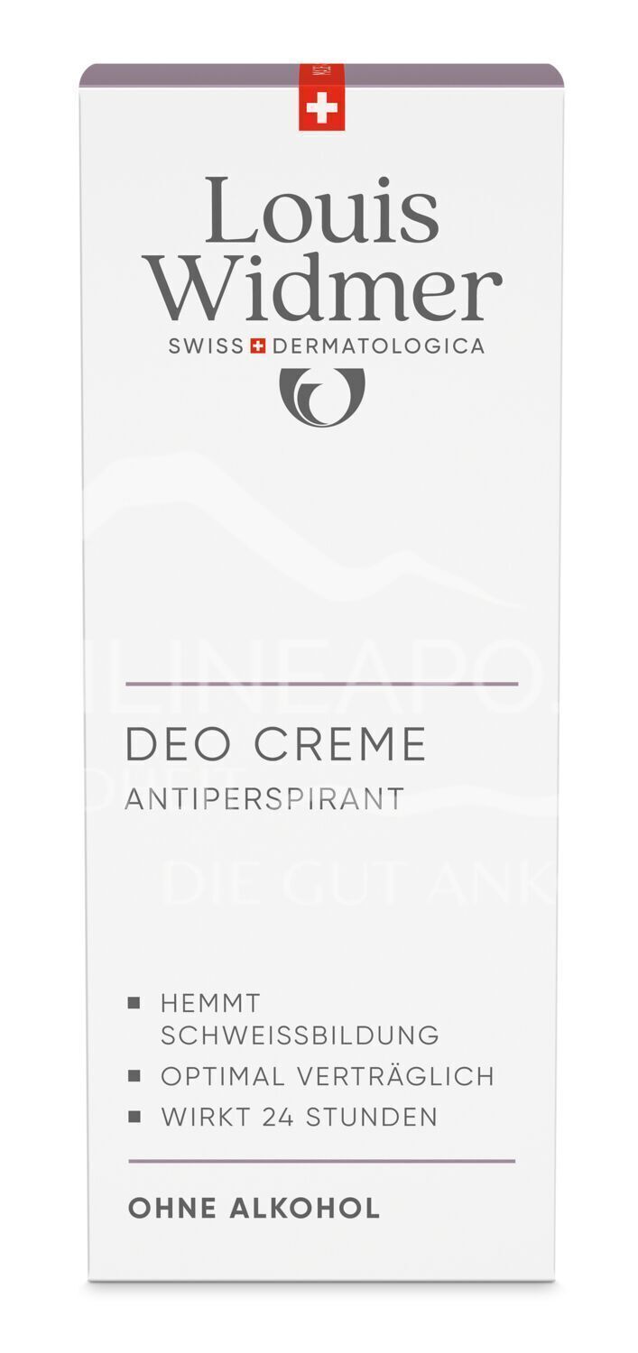 Louis Widmer Deo Creme Antiperspirant - leicht parfümiert
