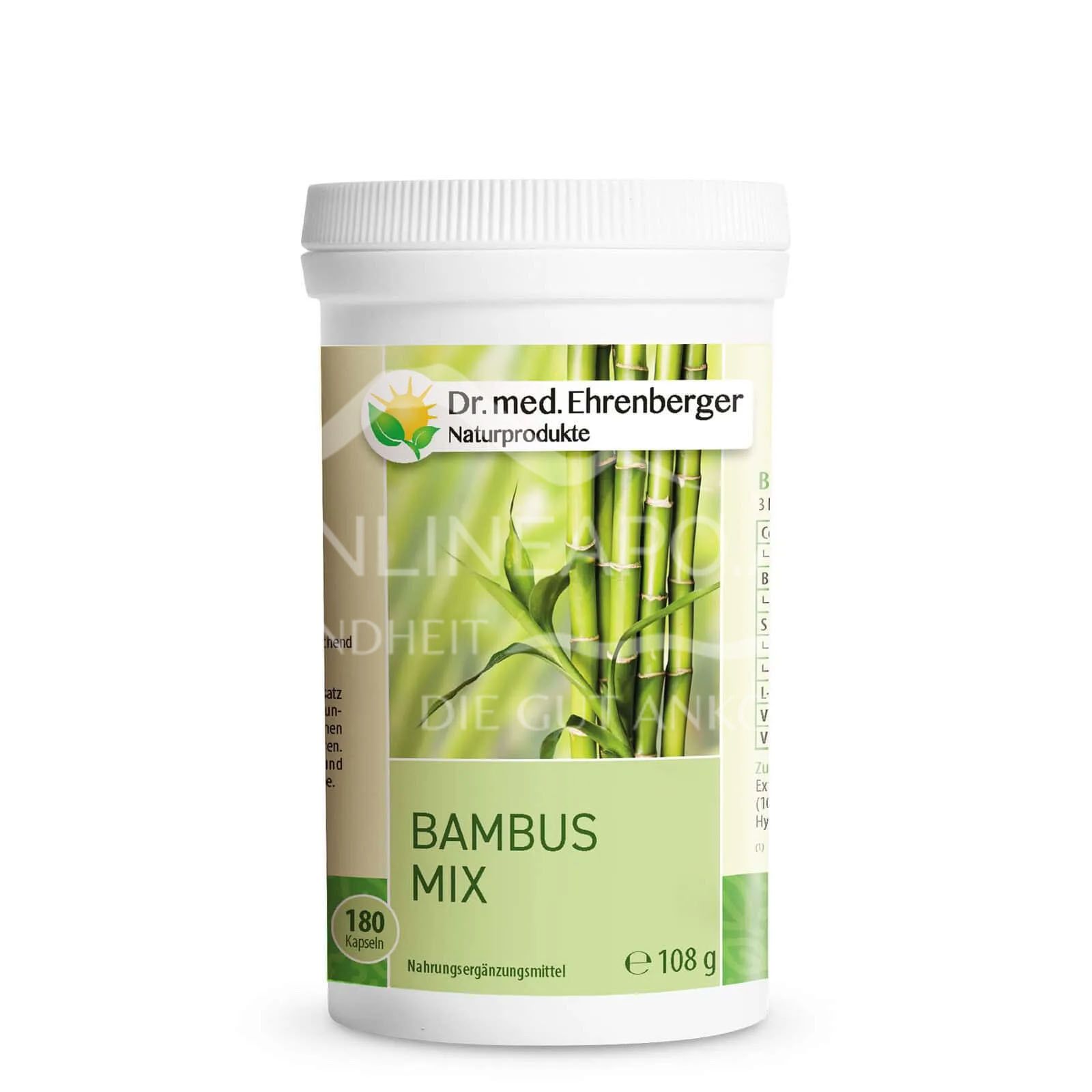 Dr. Ehrenberger Bambus Mix Kapseln