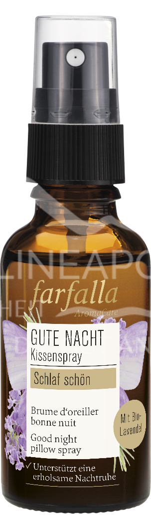 Farfalla Gute Nacht Kissenspray - Schlaf schön, Lavendel