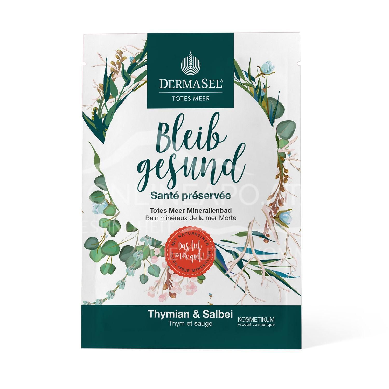DermaSel® Totes Meer Mineralienbad Bleib gesund Badesalz