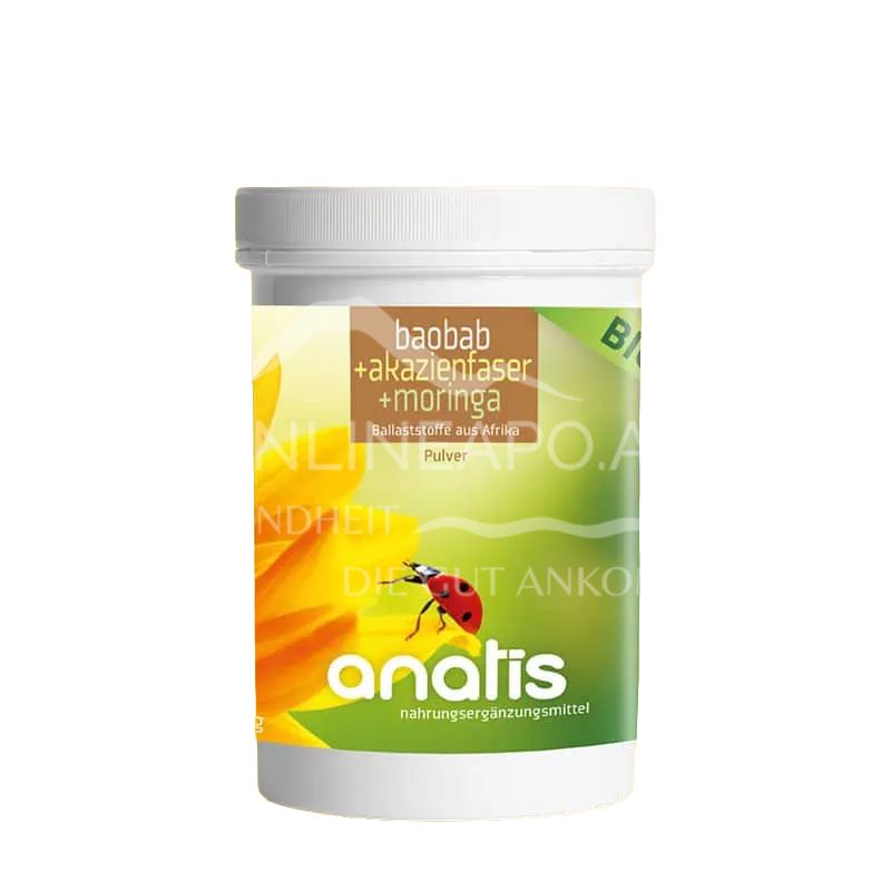 anatis Baobab +Akazienfaser +Moringa BIO Pulver