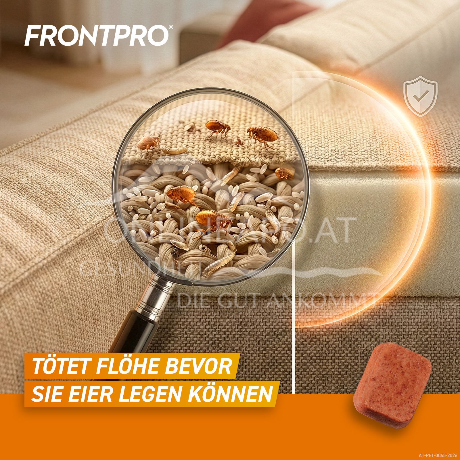 FRONTPRO® 136 mg chewable tablets for dogs > 25 - 50 kg
