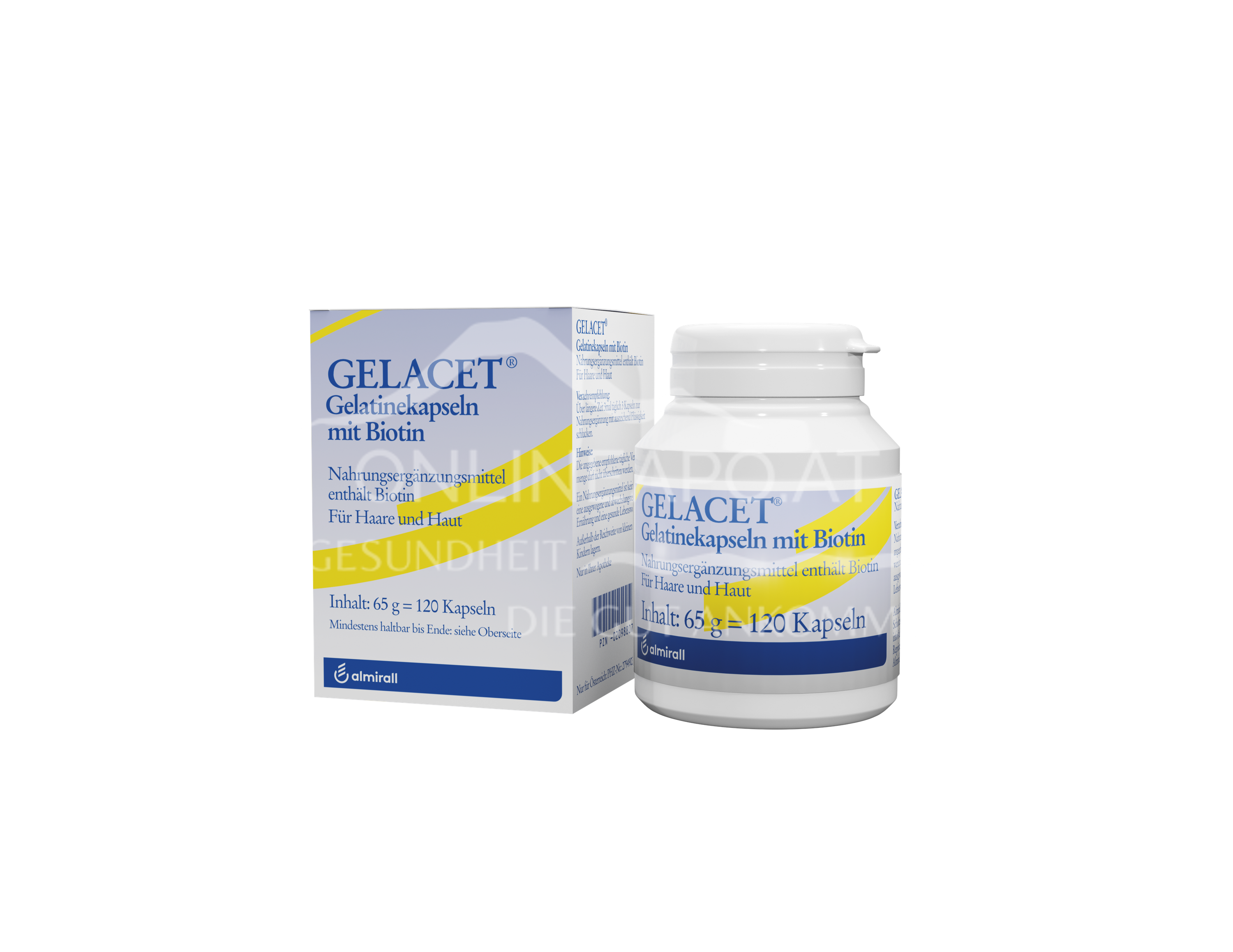 GELACET® Gelatinekapseln mit Biotin