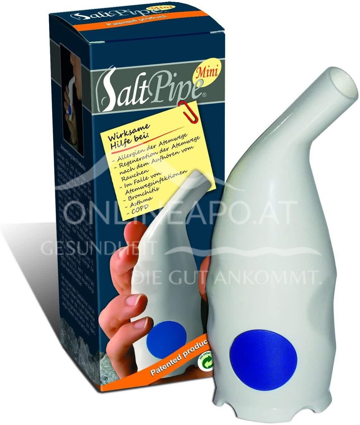 SaltPipe® Keramik Inhalator - Mini