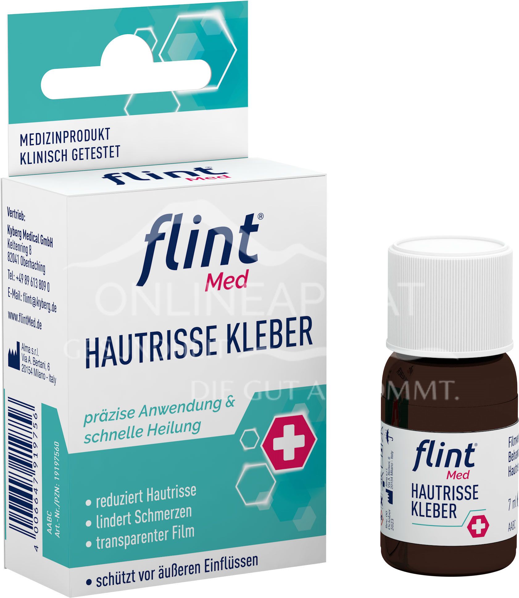 flint® Med Hautrisse Kleber