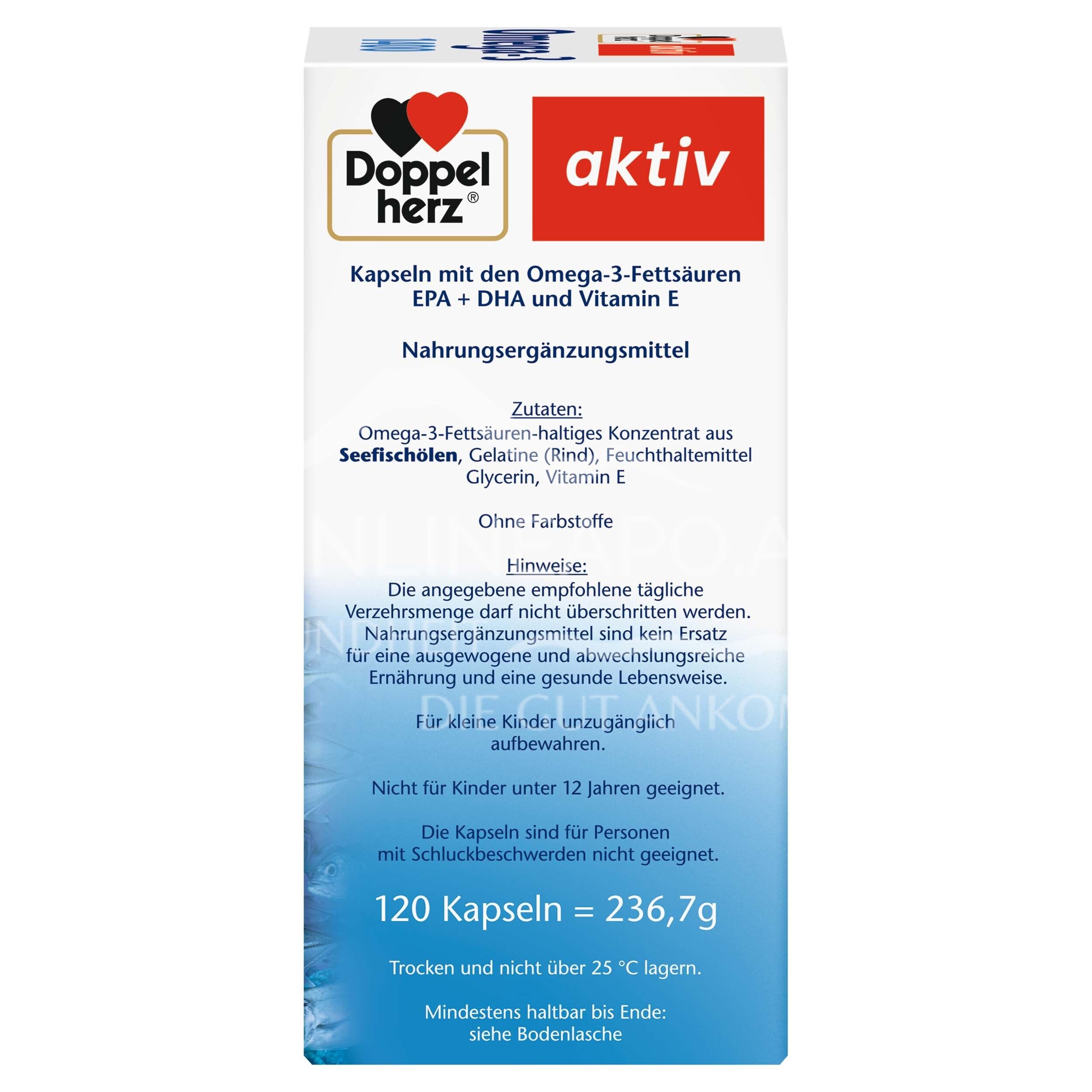 Doppelherz aktiv Omega-3 1400 Kapseln