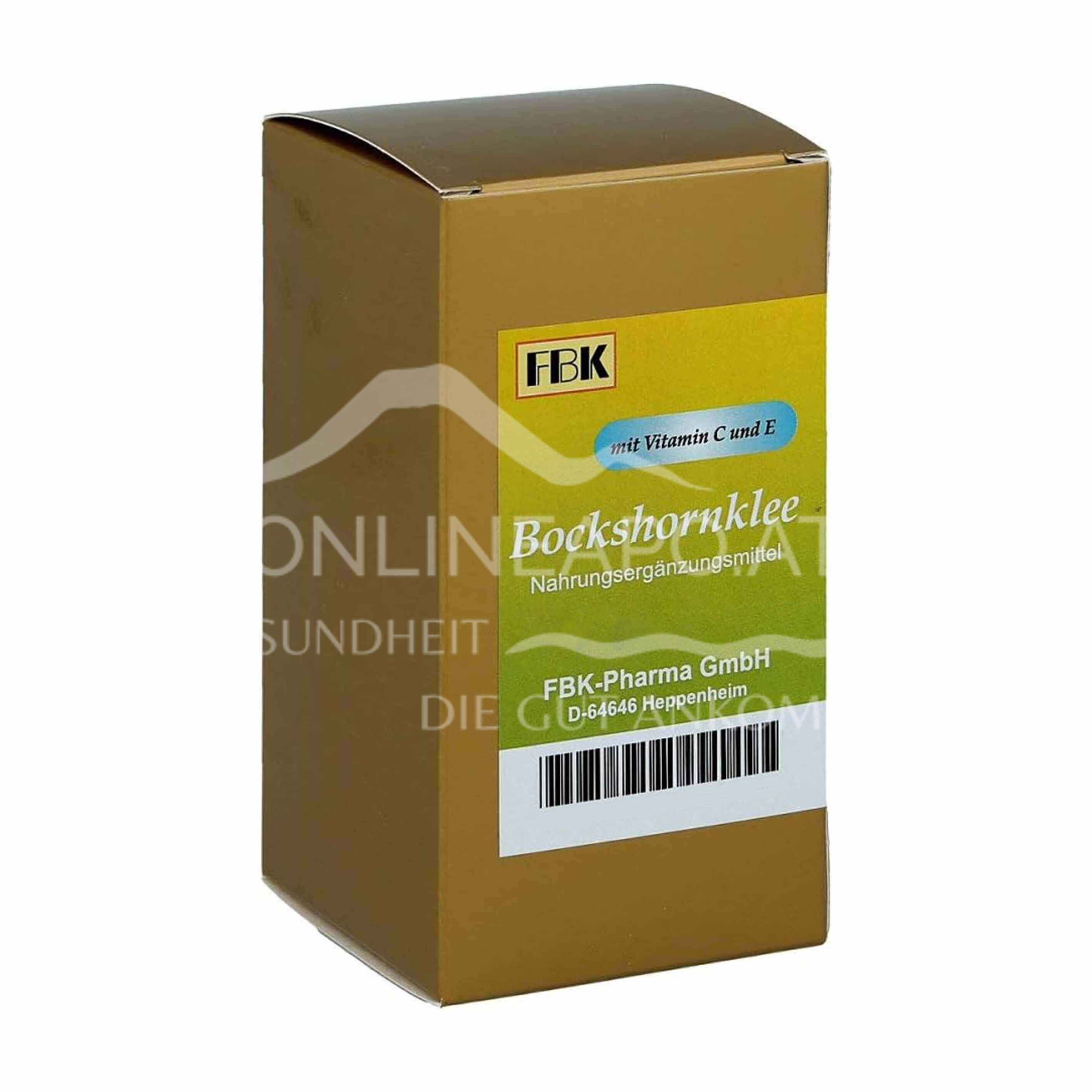 FBK-Pharma Bockshornklee mit Vitamin C und E Kapseln