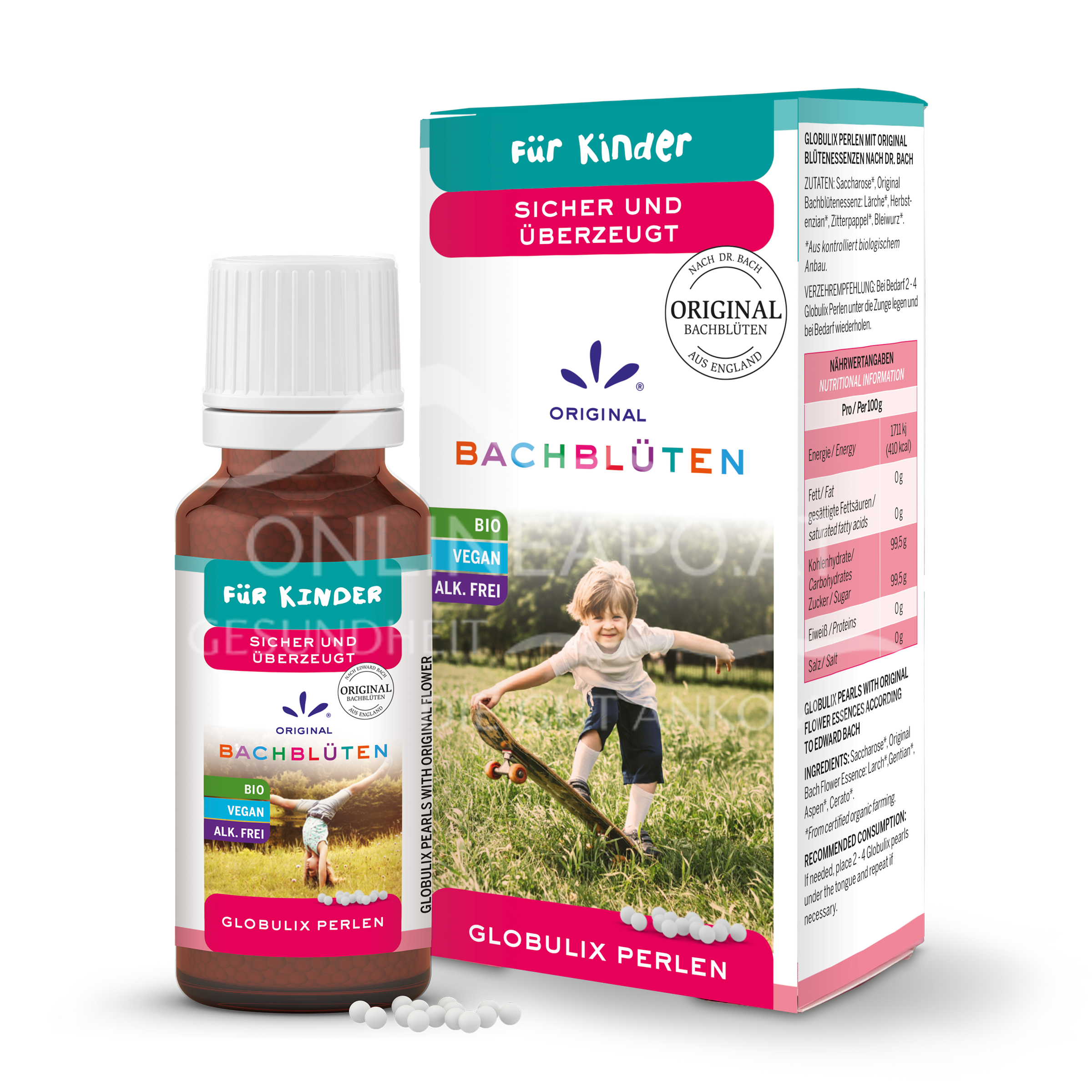 Lemon Pharma Original Bachblüten Kinder Globuli "Vertrauen"