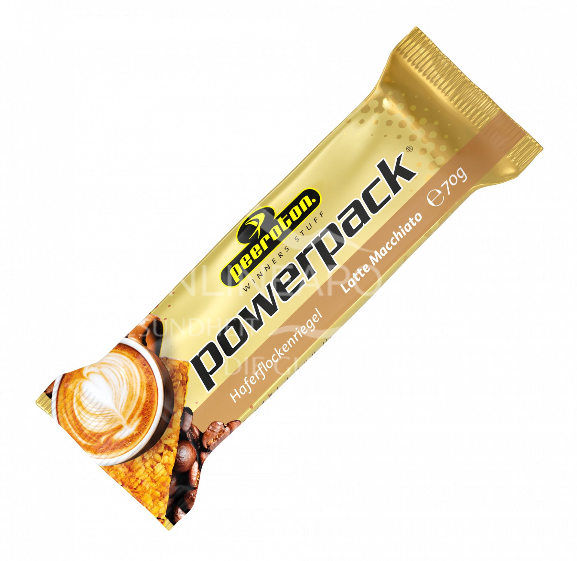 Peeroton POWERPACK Energie Riegel - Latte Macchiato, 70g
