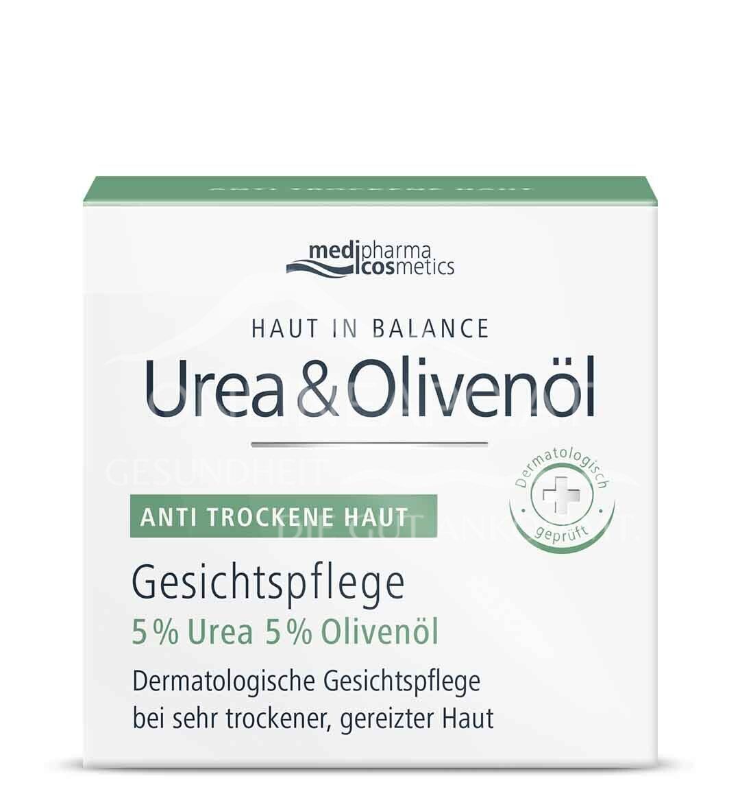 medipharma cosmetics HAUT IN BALANCE Urea & Olivenöl Gesichtspflege