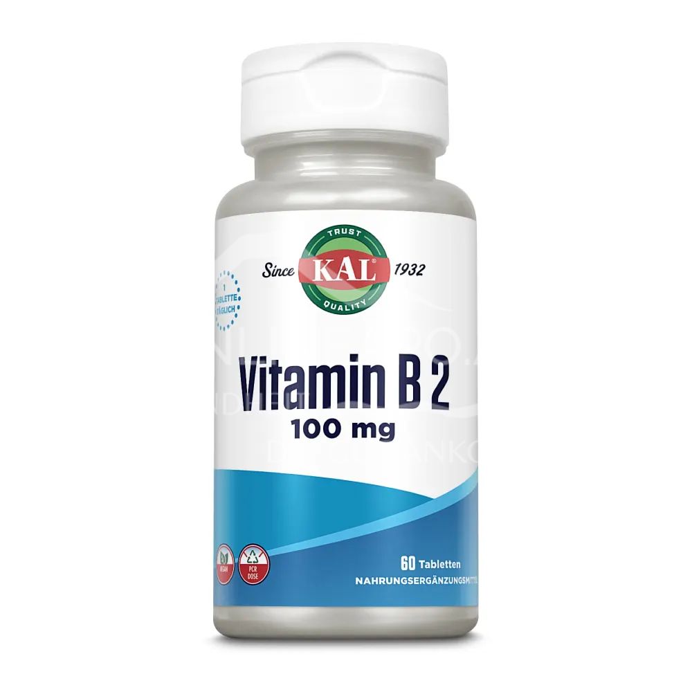 KAL Vitamin B2 100 mg Tabletten
