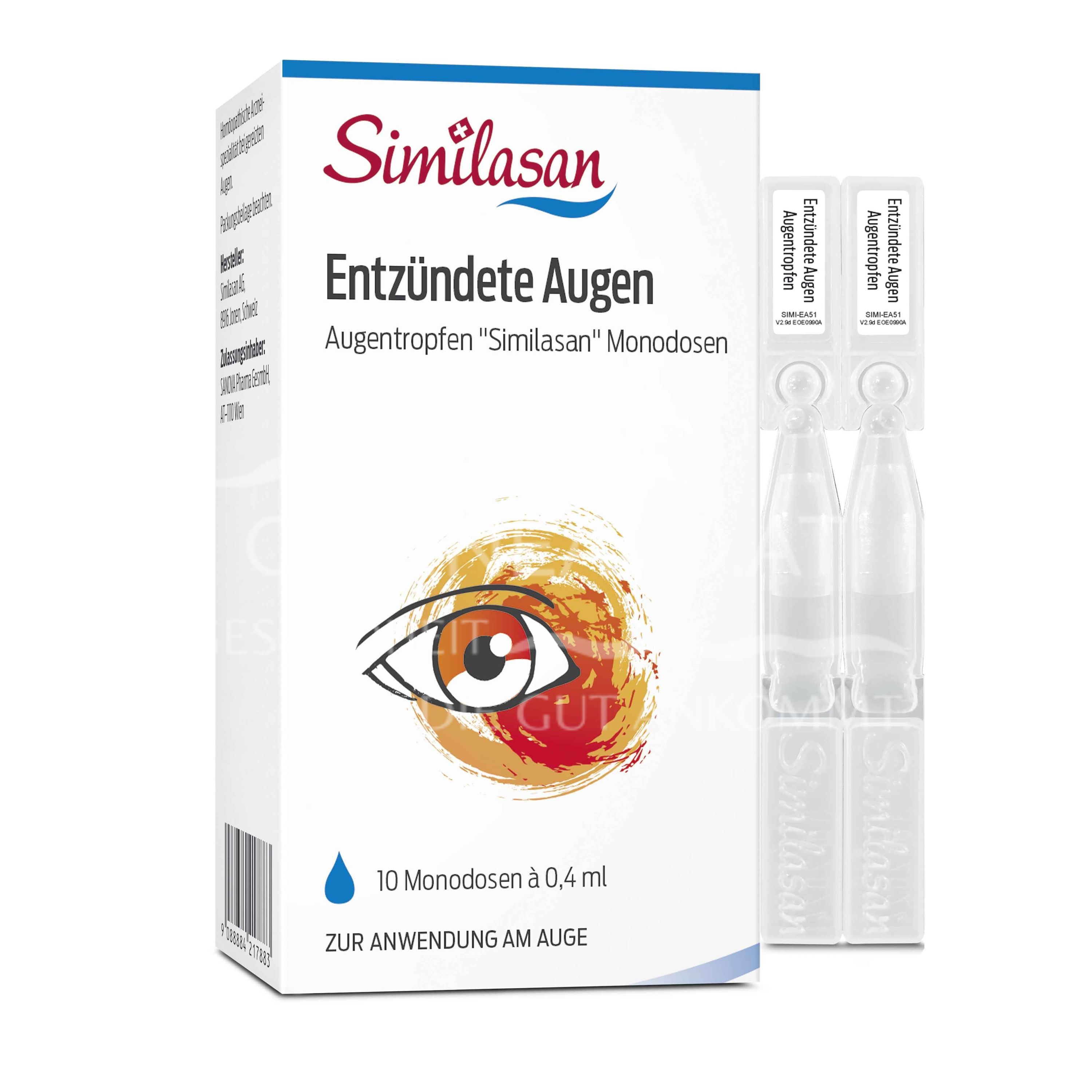 Similasan Entzündete Augen Augentropfen Monodosen 0,4 ml