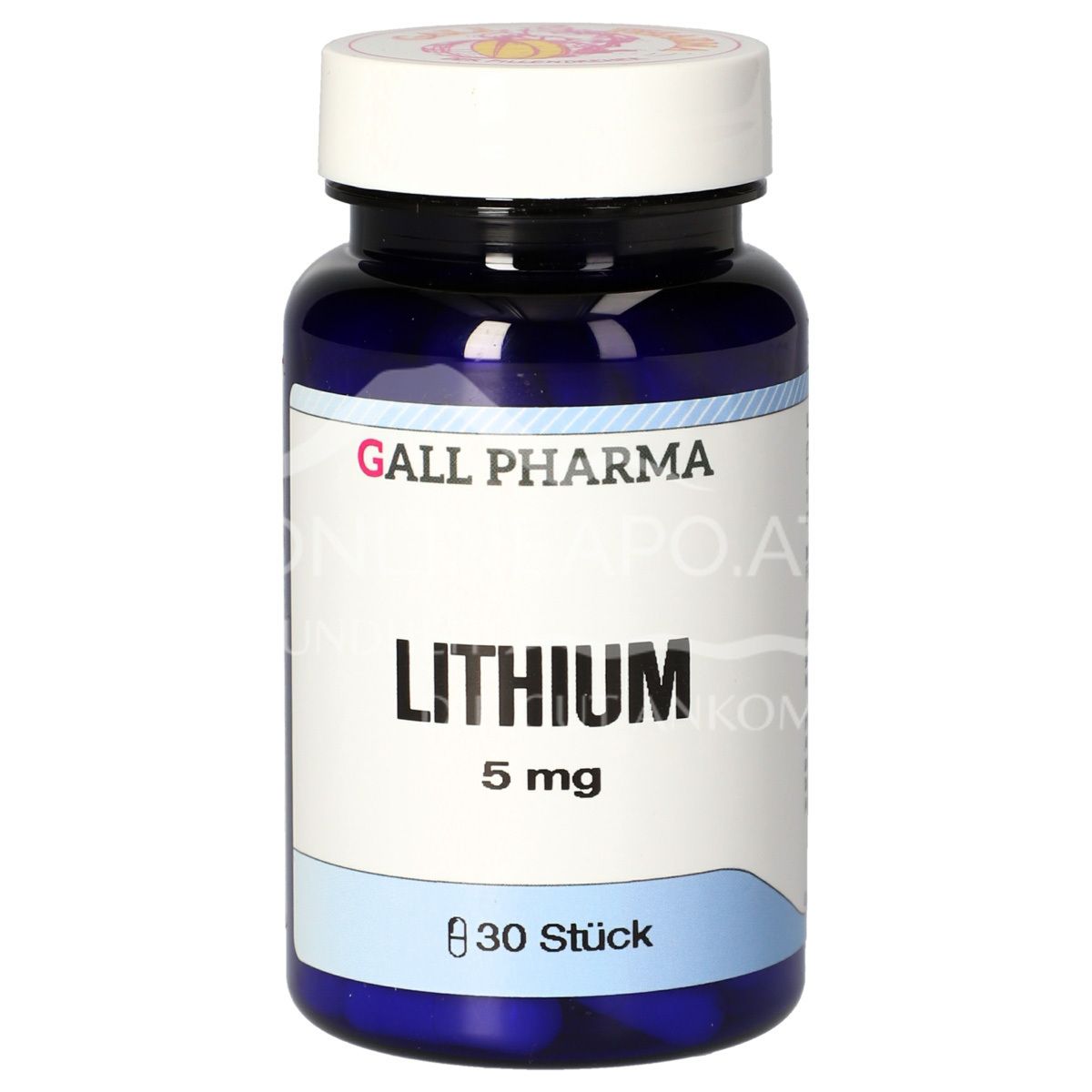 Gall Pharma Lithium 5 mg Kapseln