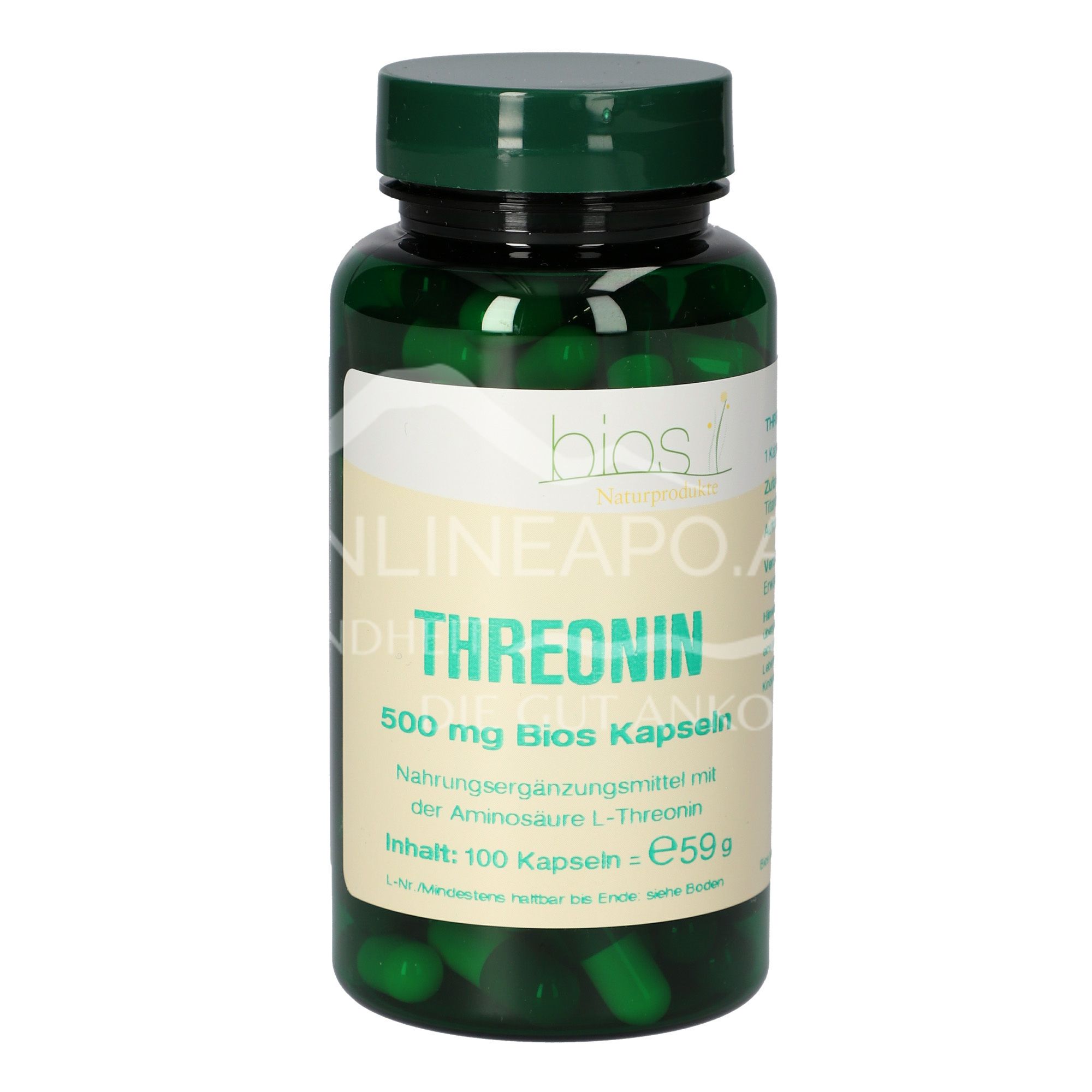 Bios Threonine 500 mg capsules