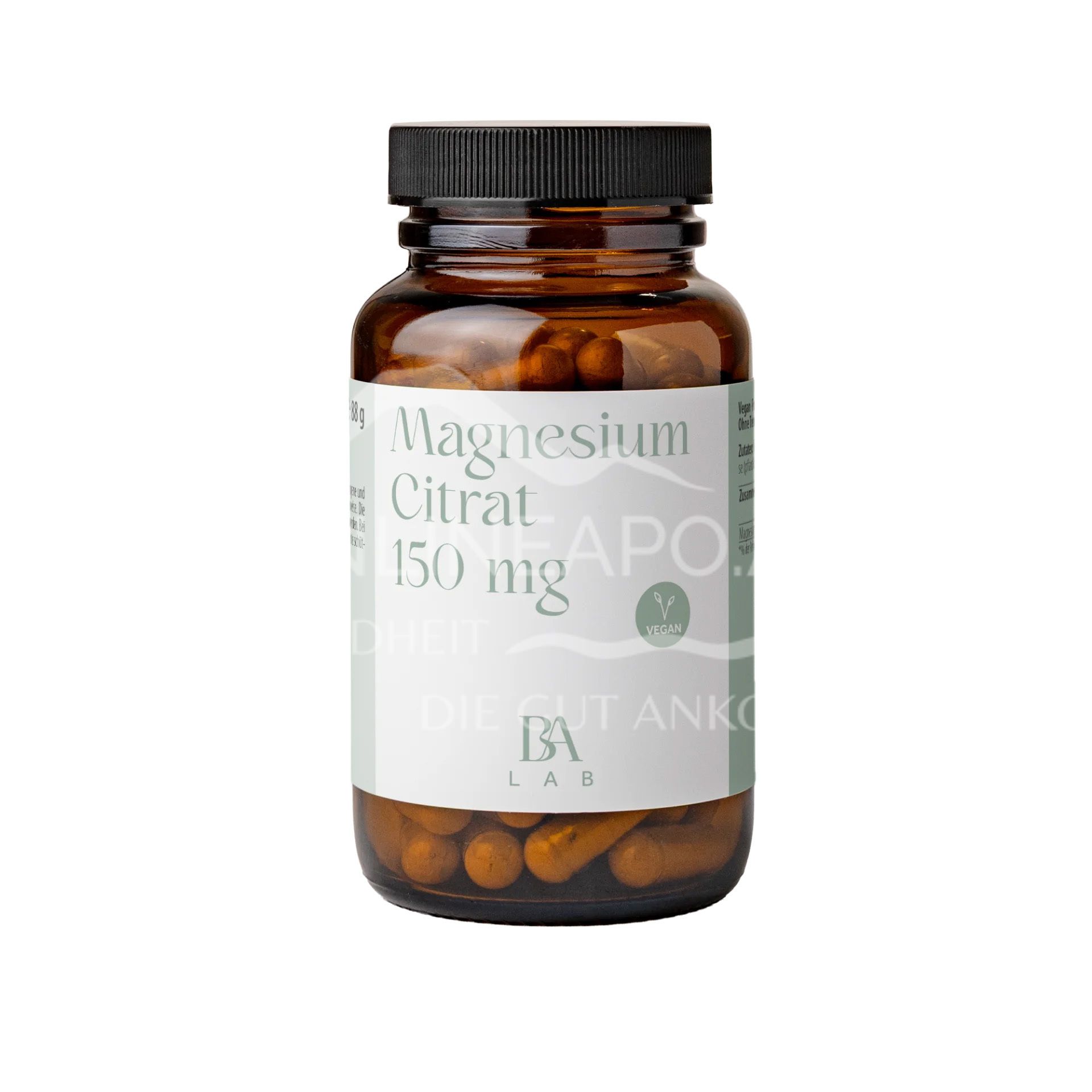 Bioflora Lab Magnesium Citrat 150 mg Kapseln