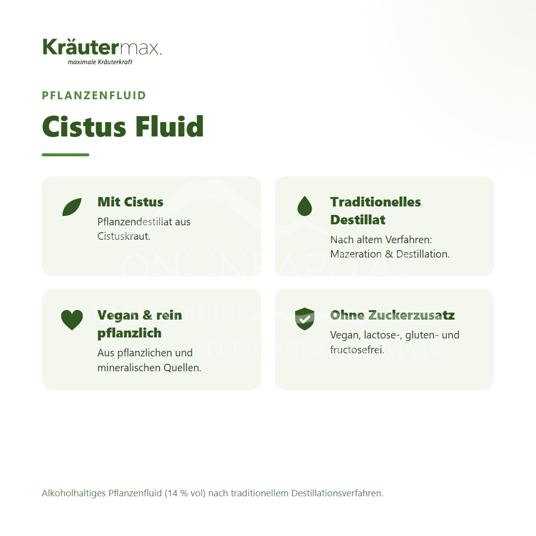 Kräutermax Cistus Tropfen