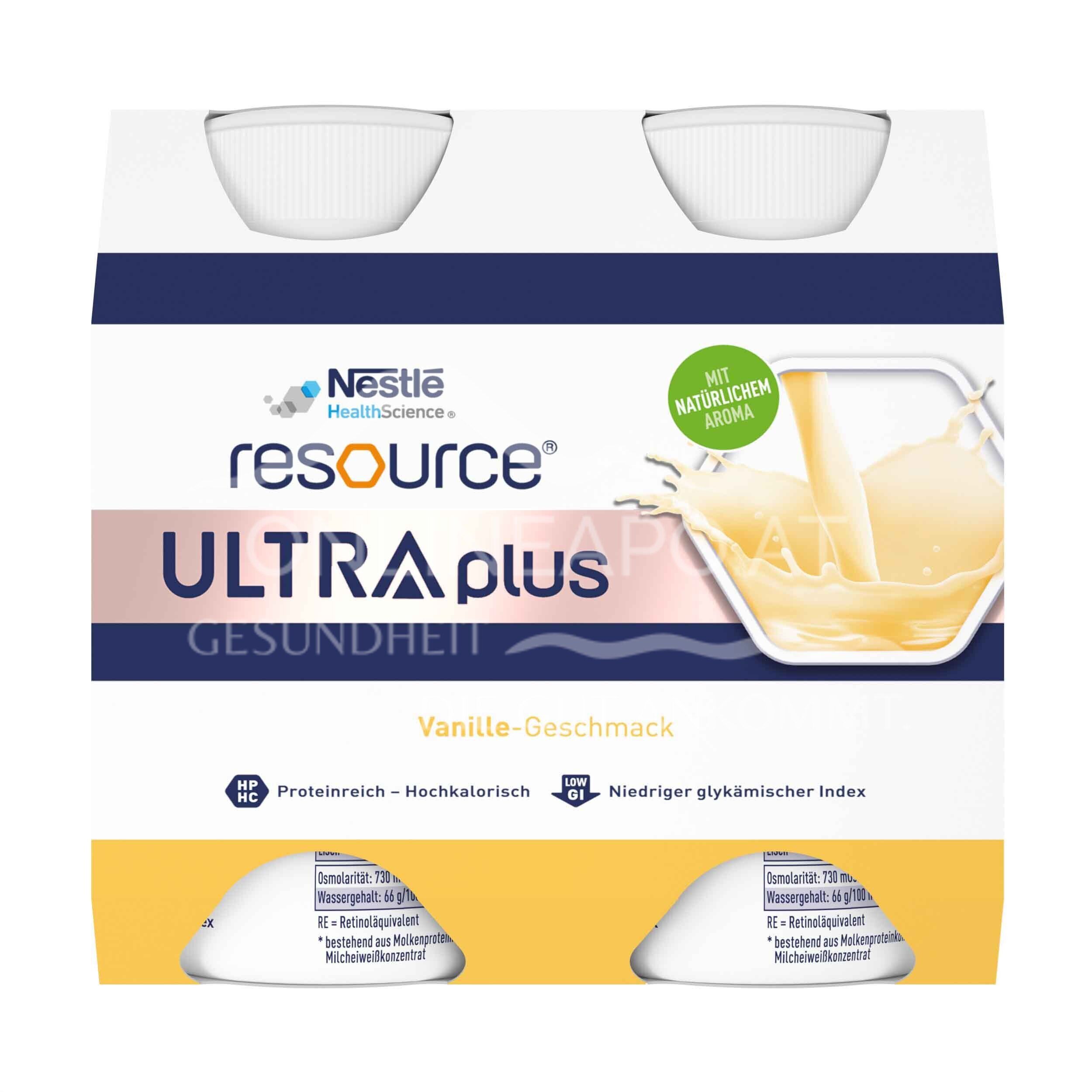 Resource® ULTRA plus High Protein Vanille Trinknahrung 200 ml