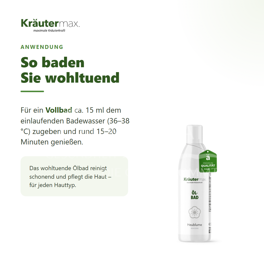 Kräutermax Heublumen Bad