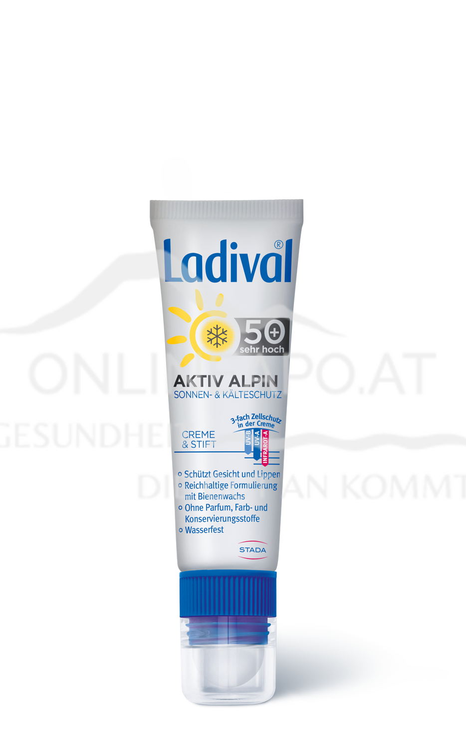 Ladival® 2-in-1 Aktiv Alpin Sonnen- & Kälteschutz