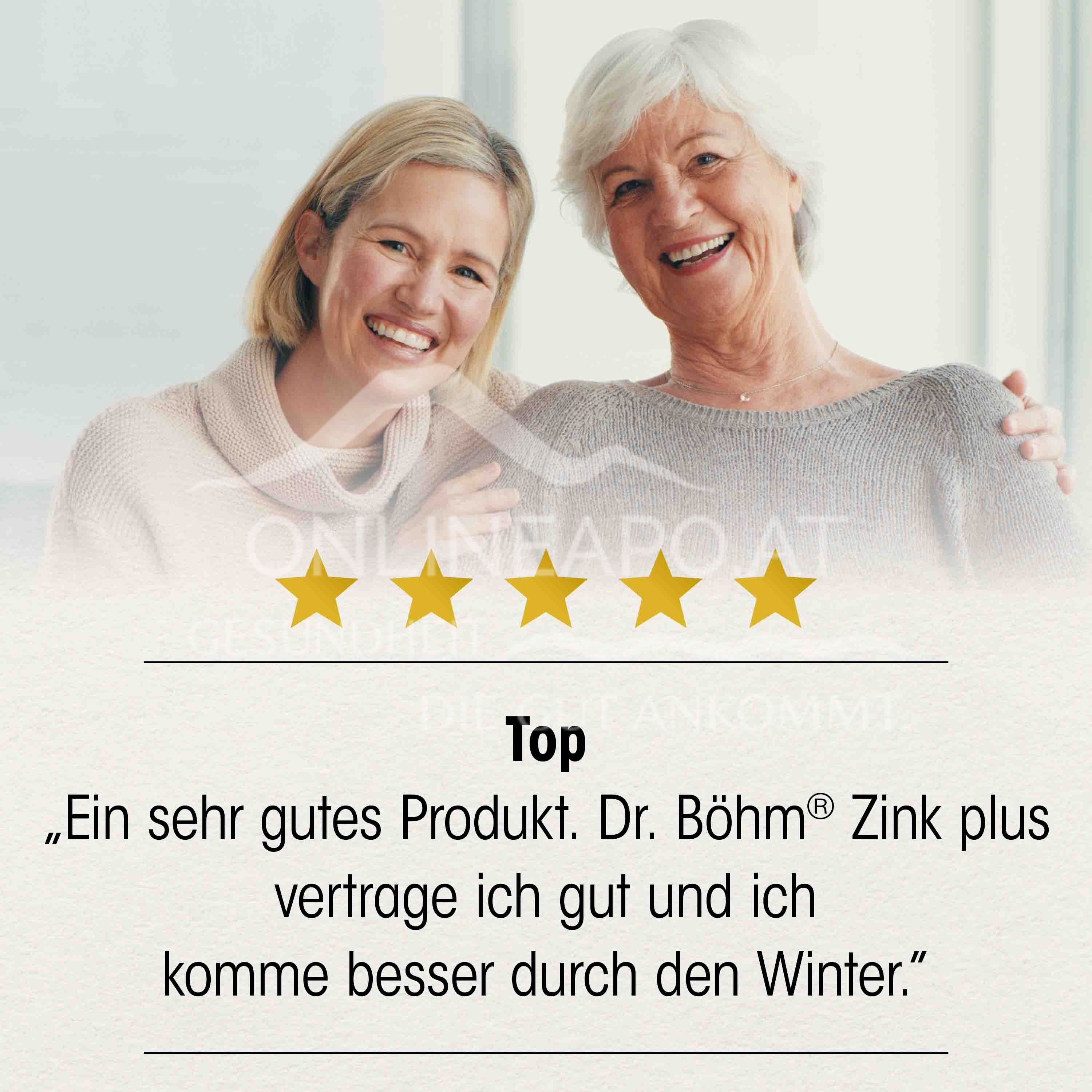 Dr Böhm® Zinc Plus 30 mg coated tablets
